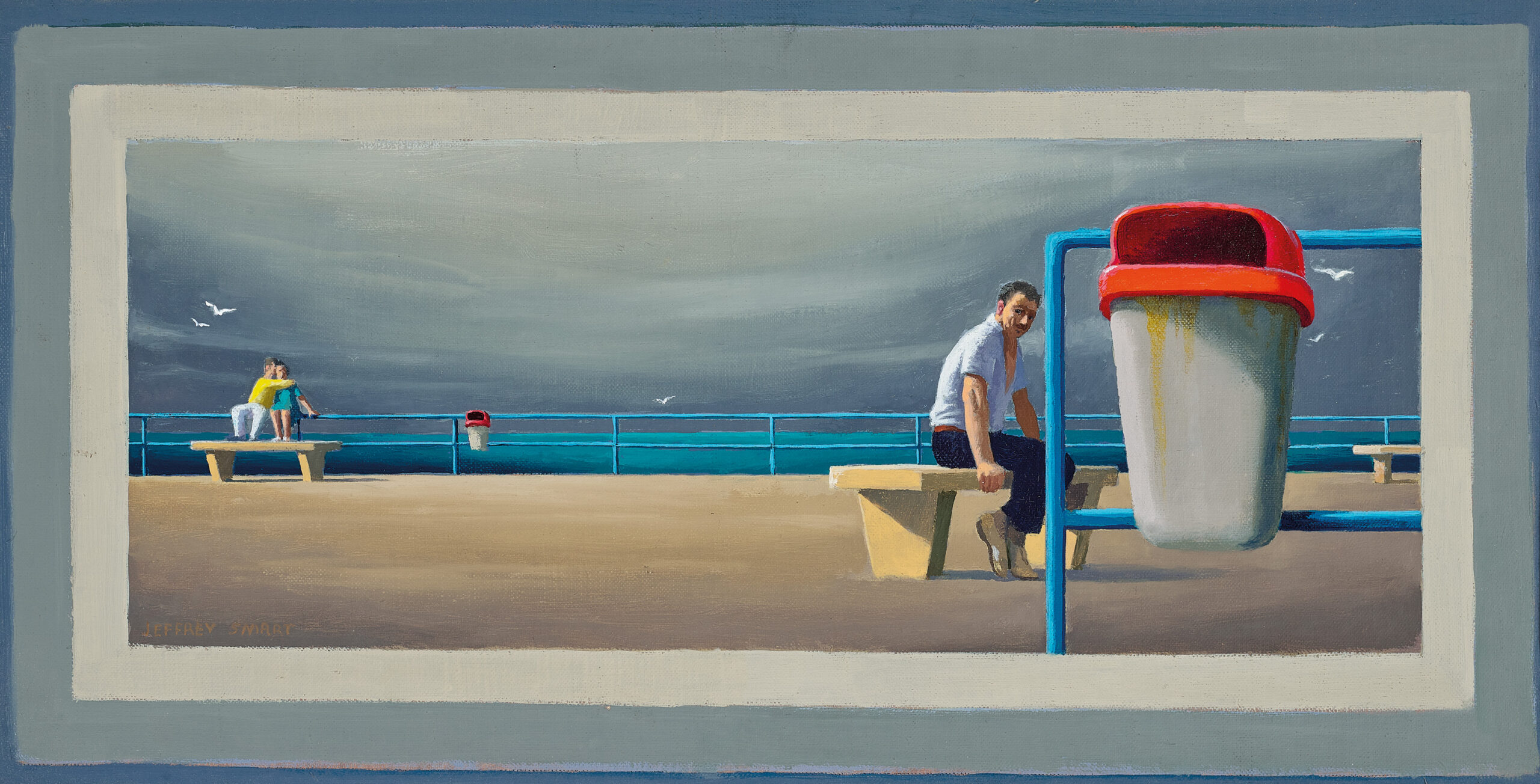 STUDY FOR EVENING ON THE ESPLANADE