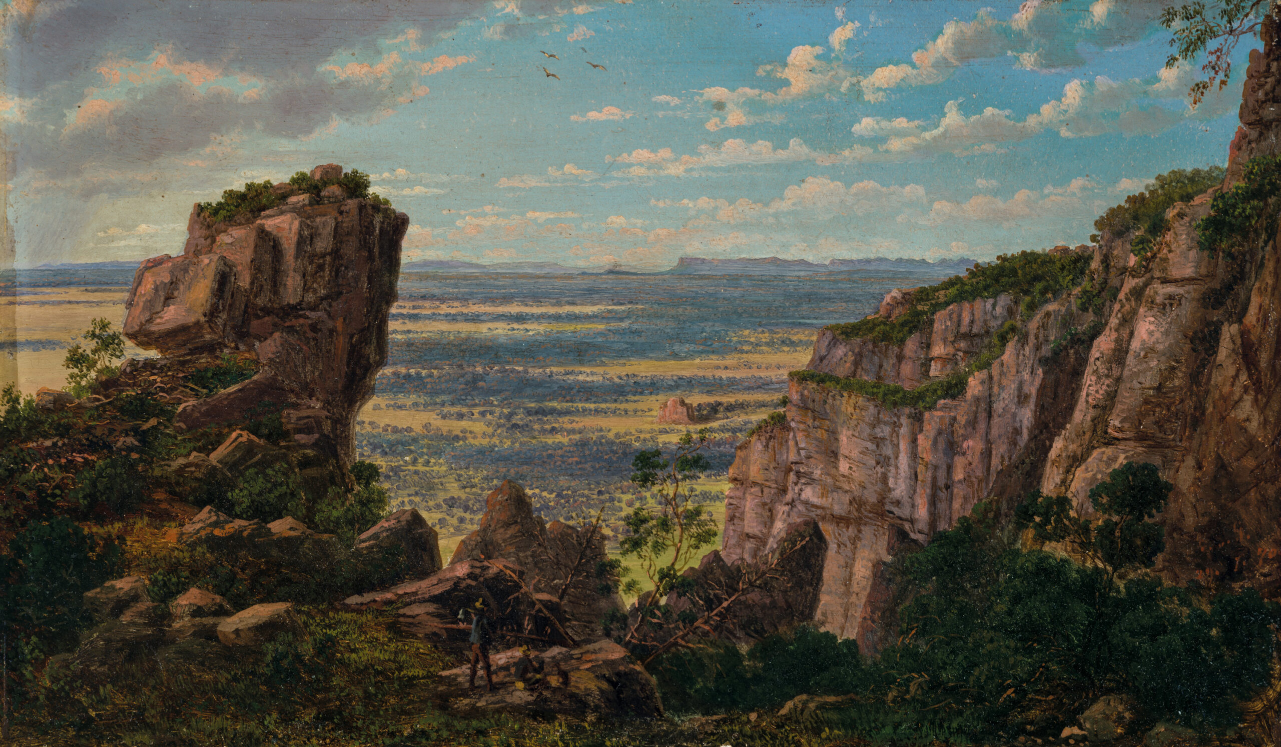 MOUNT ARAPILES TOWARDS THE GRAMPIANS