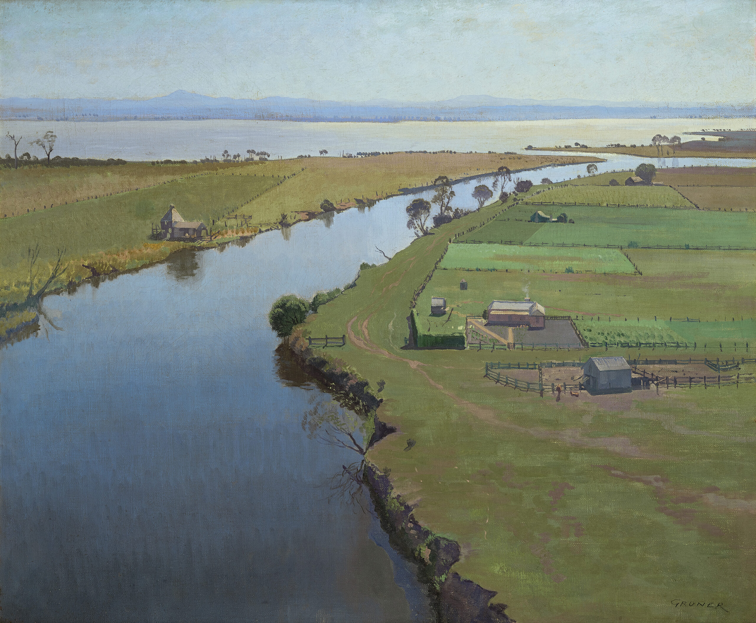 MITCHELL RIVER, VICTORIA, ALSO KNOWN AS GIPPSLAND LAKES
