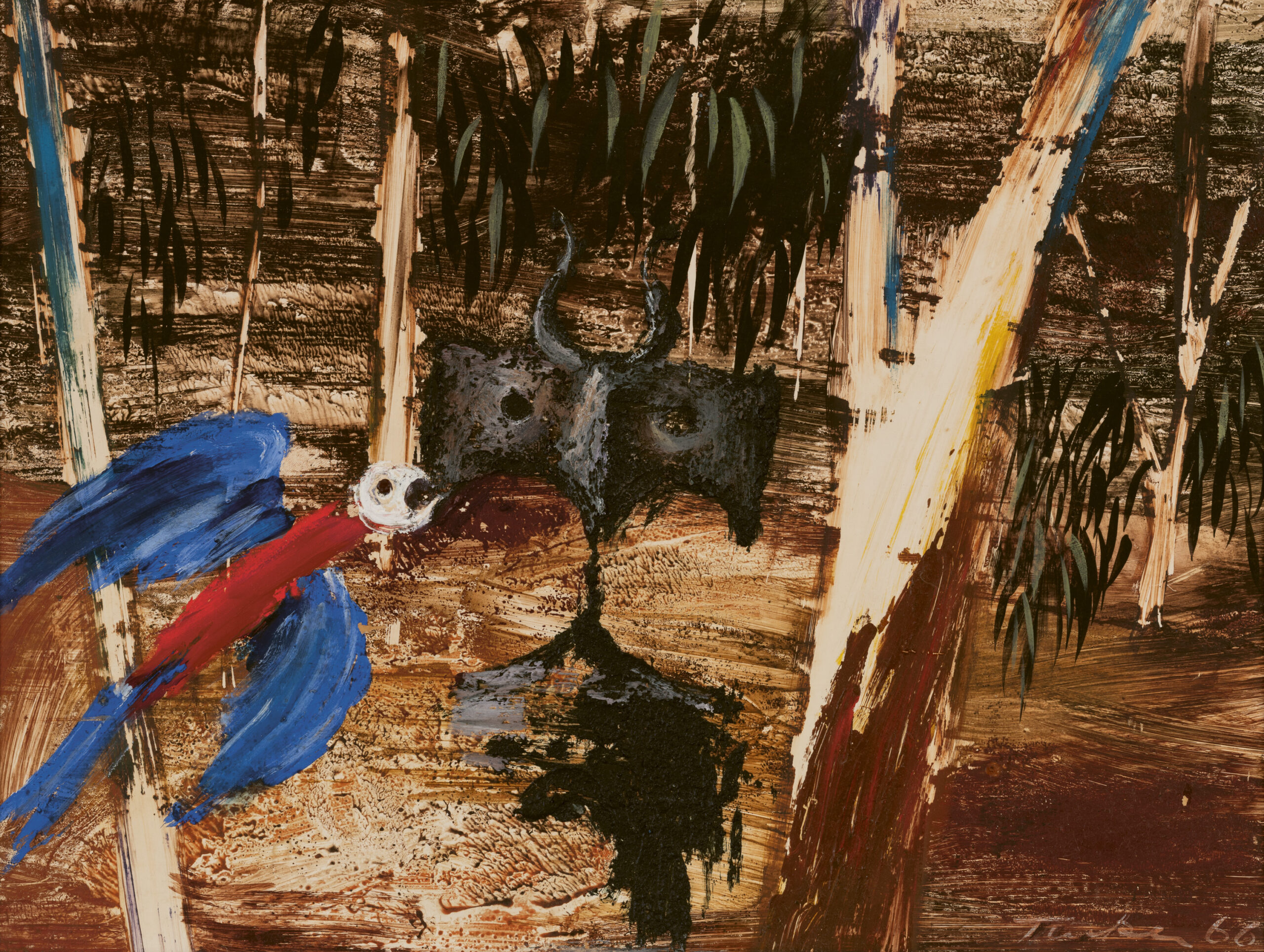 FAUN ATTACKED BY PARROT
