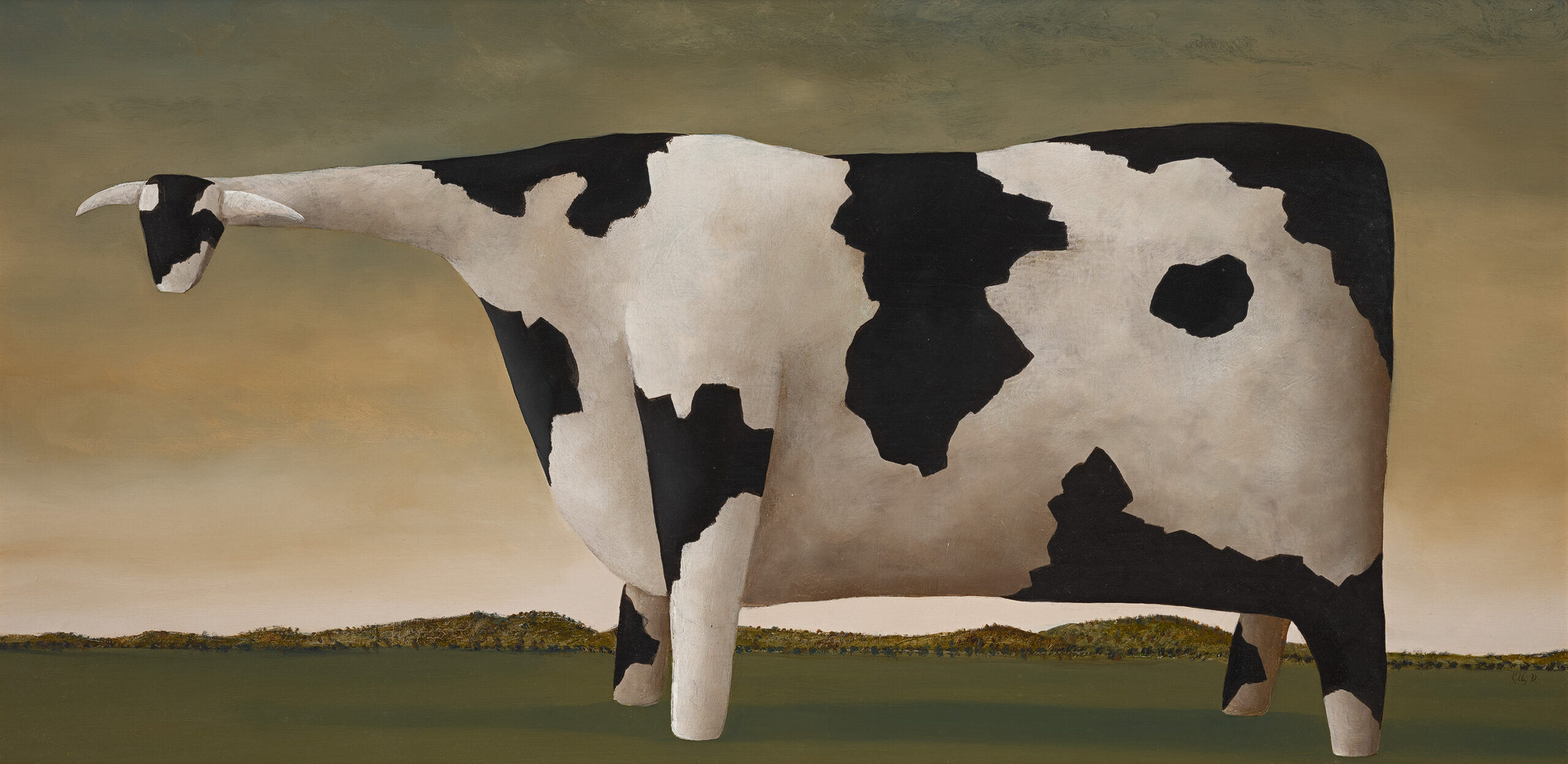 DOBELL’S COW – PAINTED