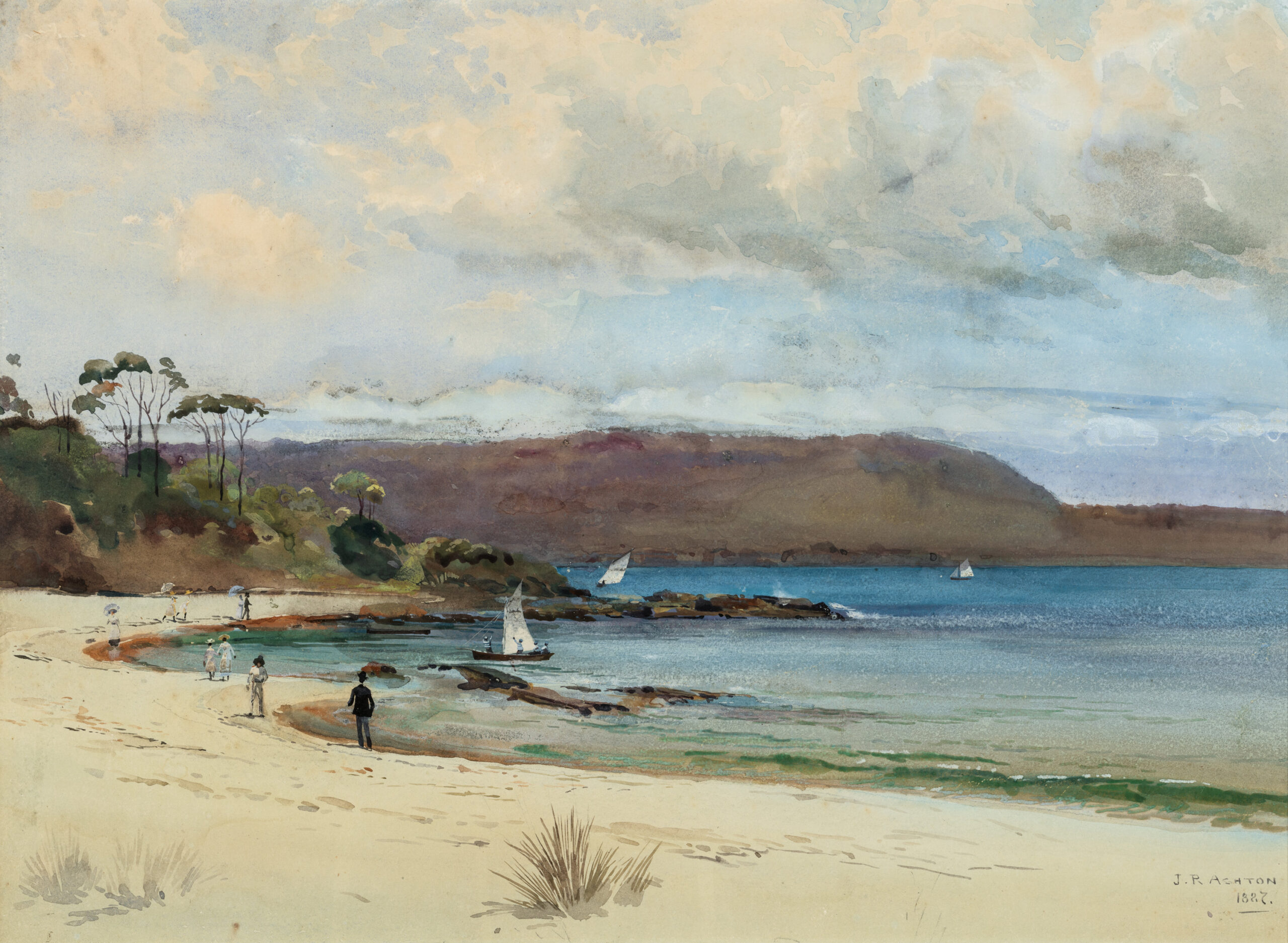 FROM BALMORAL ARTIST’S CAMP