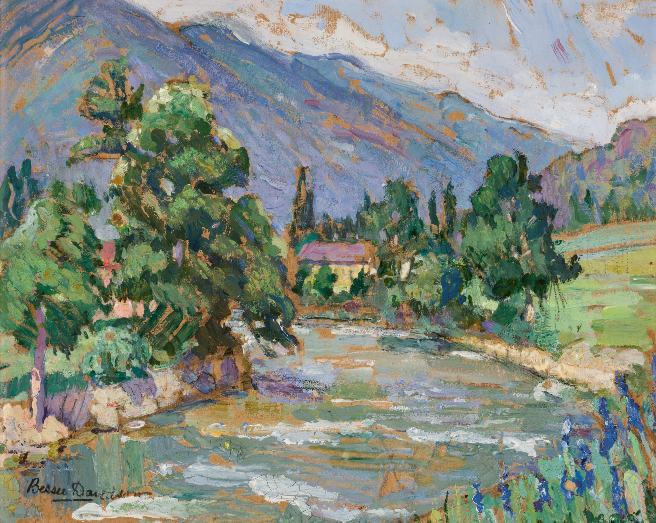 THE RIVER LEYSSE, CHAMBÉRY
