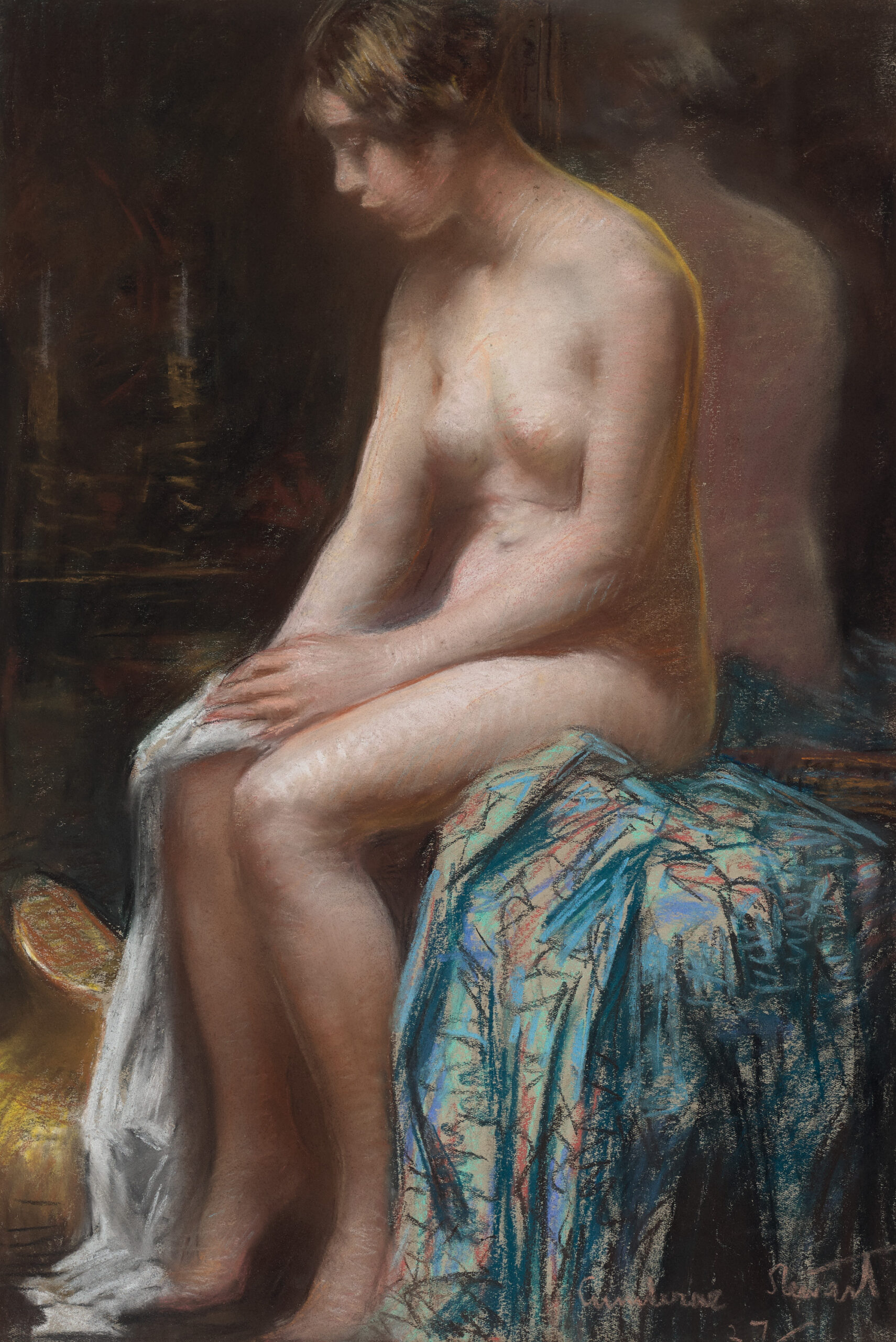 SEATED NUDE