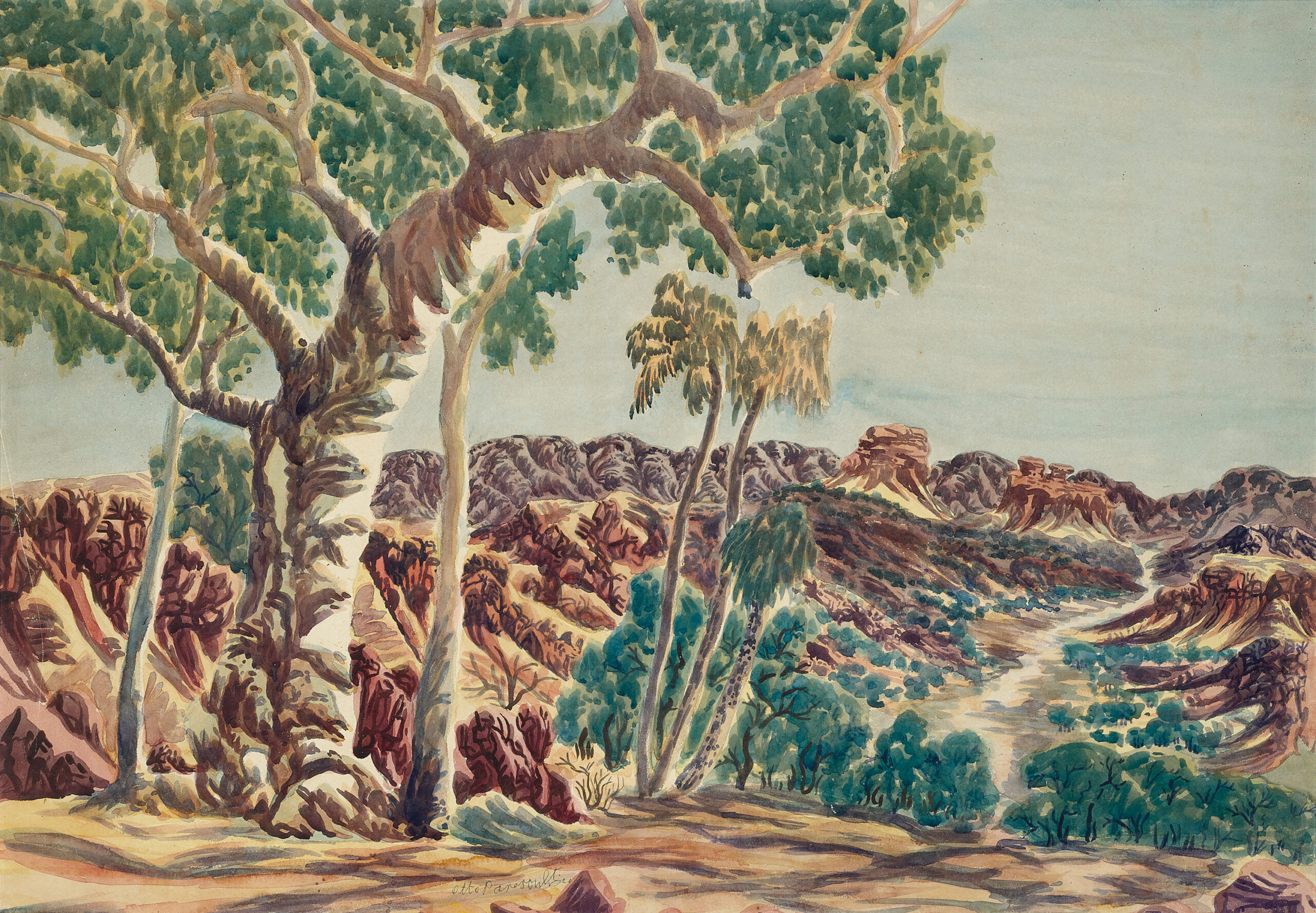 CENTRAL AUSTRALIAN LANDSCAPE