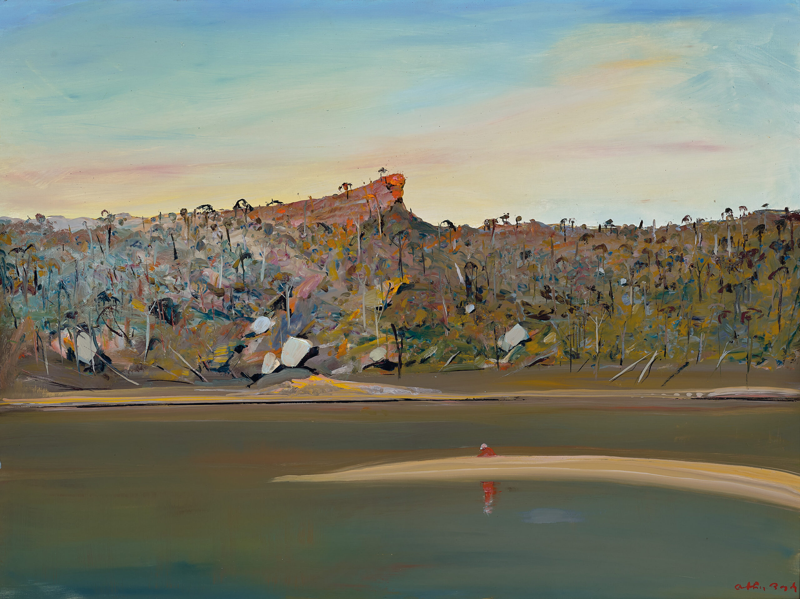PULPIT ROCK, SANDBAR AND FIGURE, SHOALHAVEN RIVER