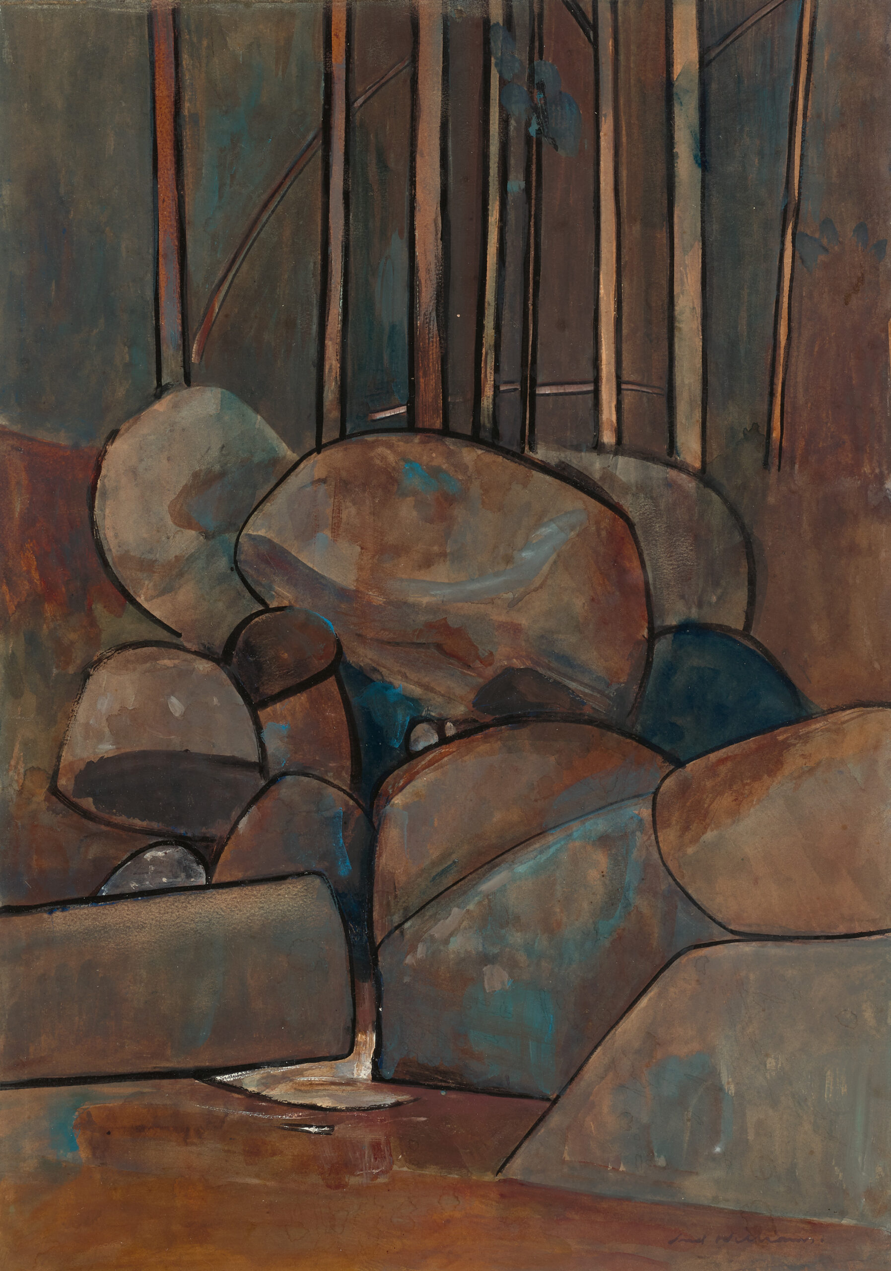 ROCKS AND SAPLINGS, 1957 – 58