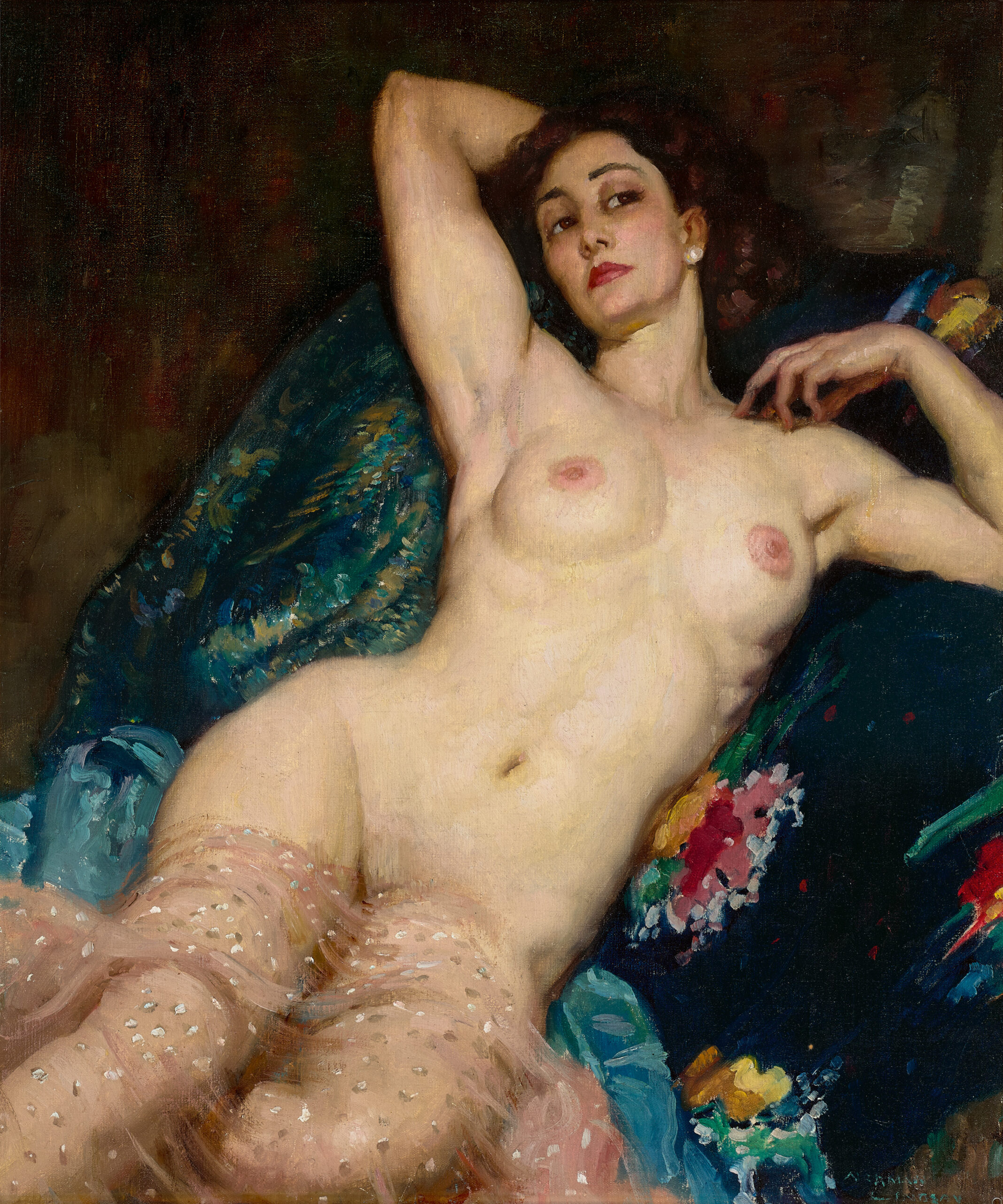 LANGOUR, ALSO KNOWN AS THE PINK DRAPE
