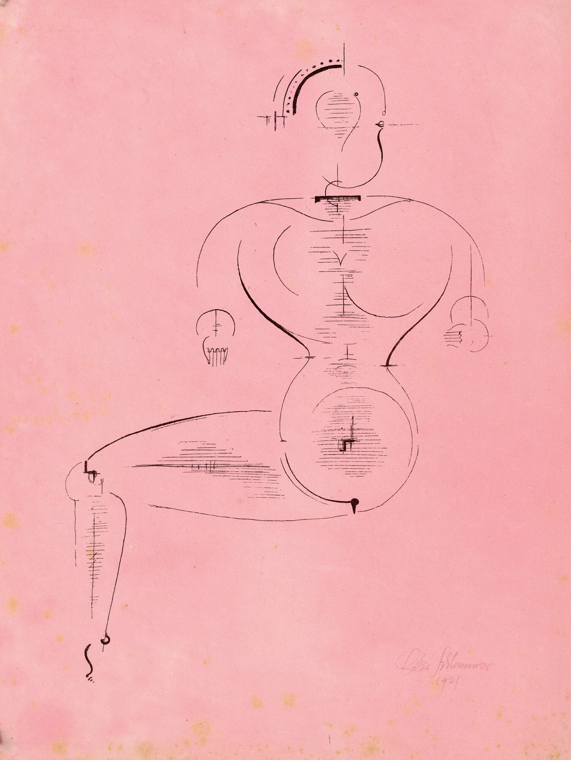 FIGUR VON DER SEITE: FIGUR H2 SITZENDE