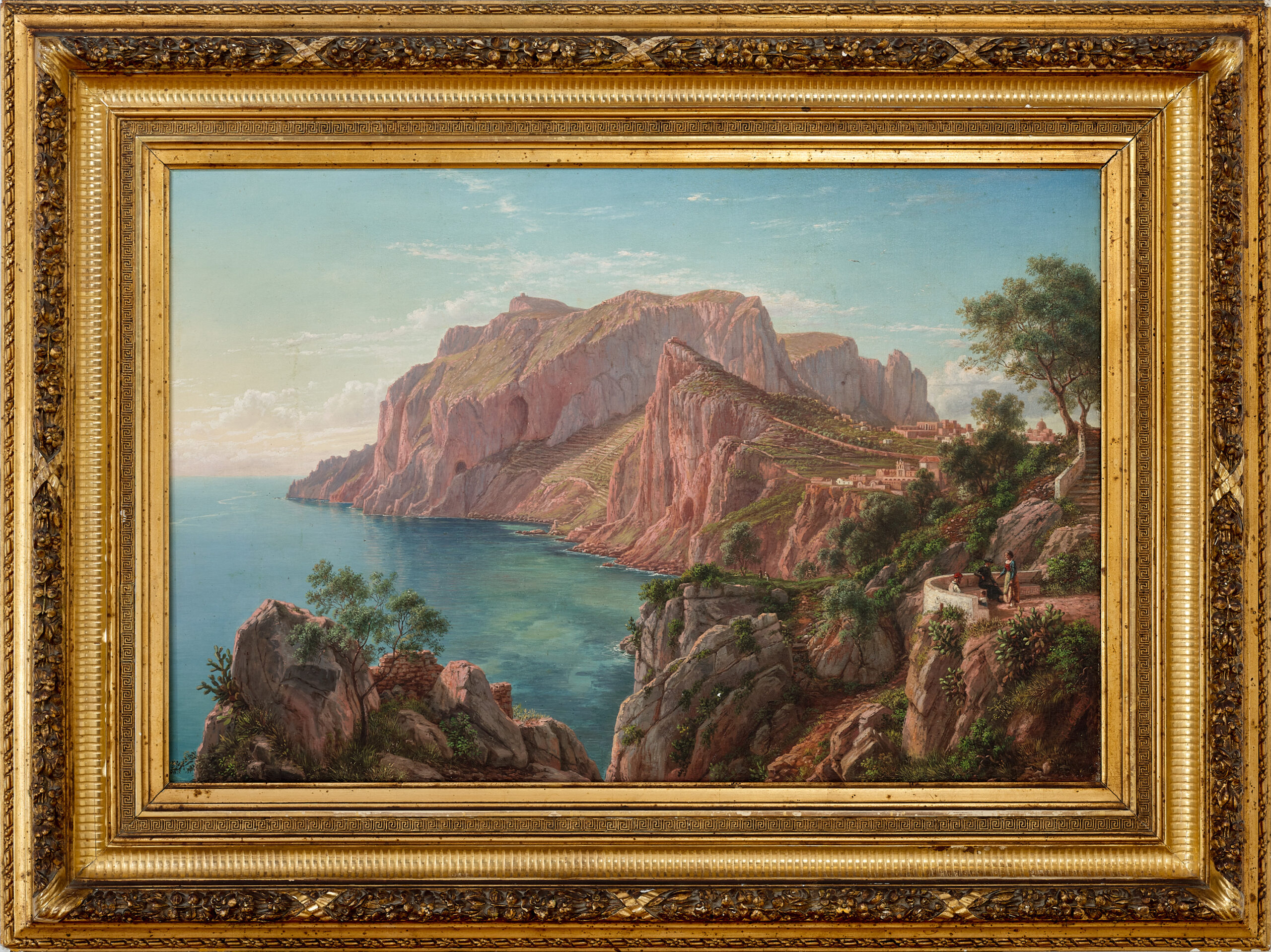 VIEW OF CAPRI NEAR NAPLES