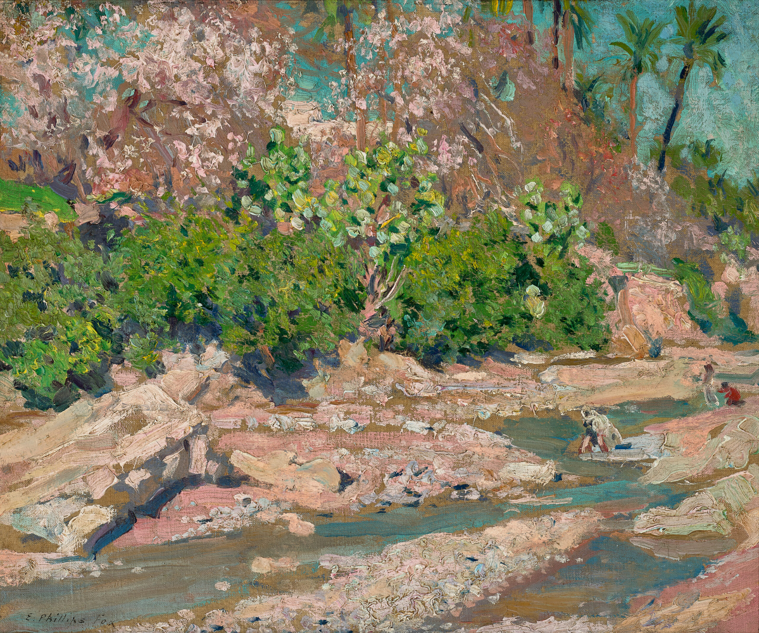 FIGURES BESIDE THE CREEK, STANWELL PARK