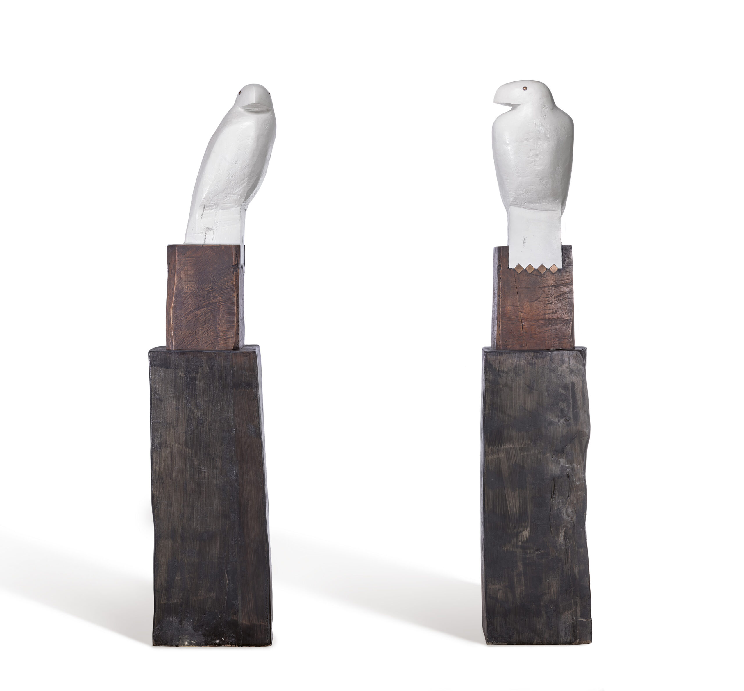 GUARDIANS [PAIR OF MAQUETTES FOR THE GRAND HYATT HOTEL, MELBOURNE]