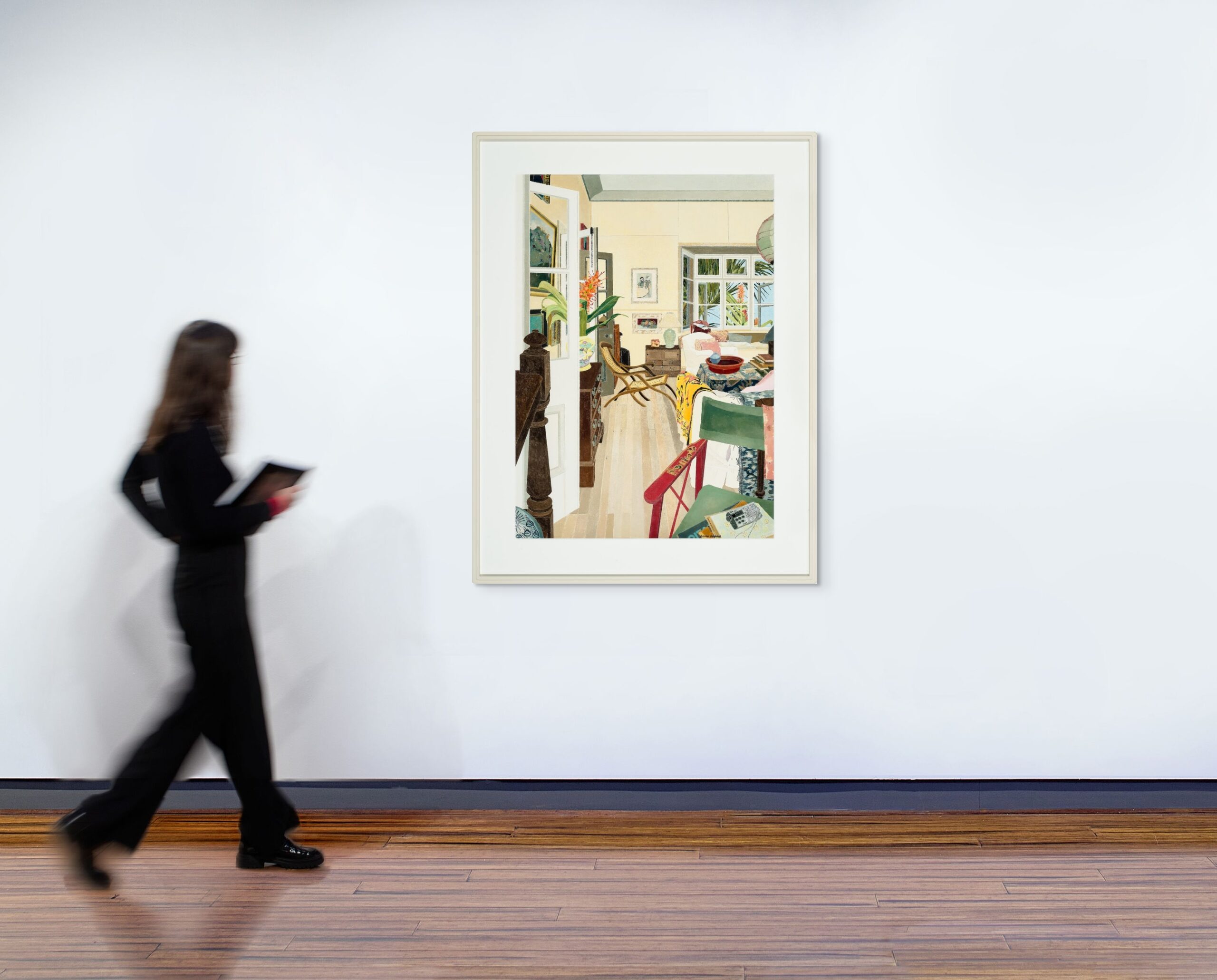 INTERIOR WITH RED GINGER