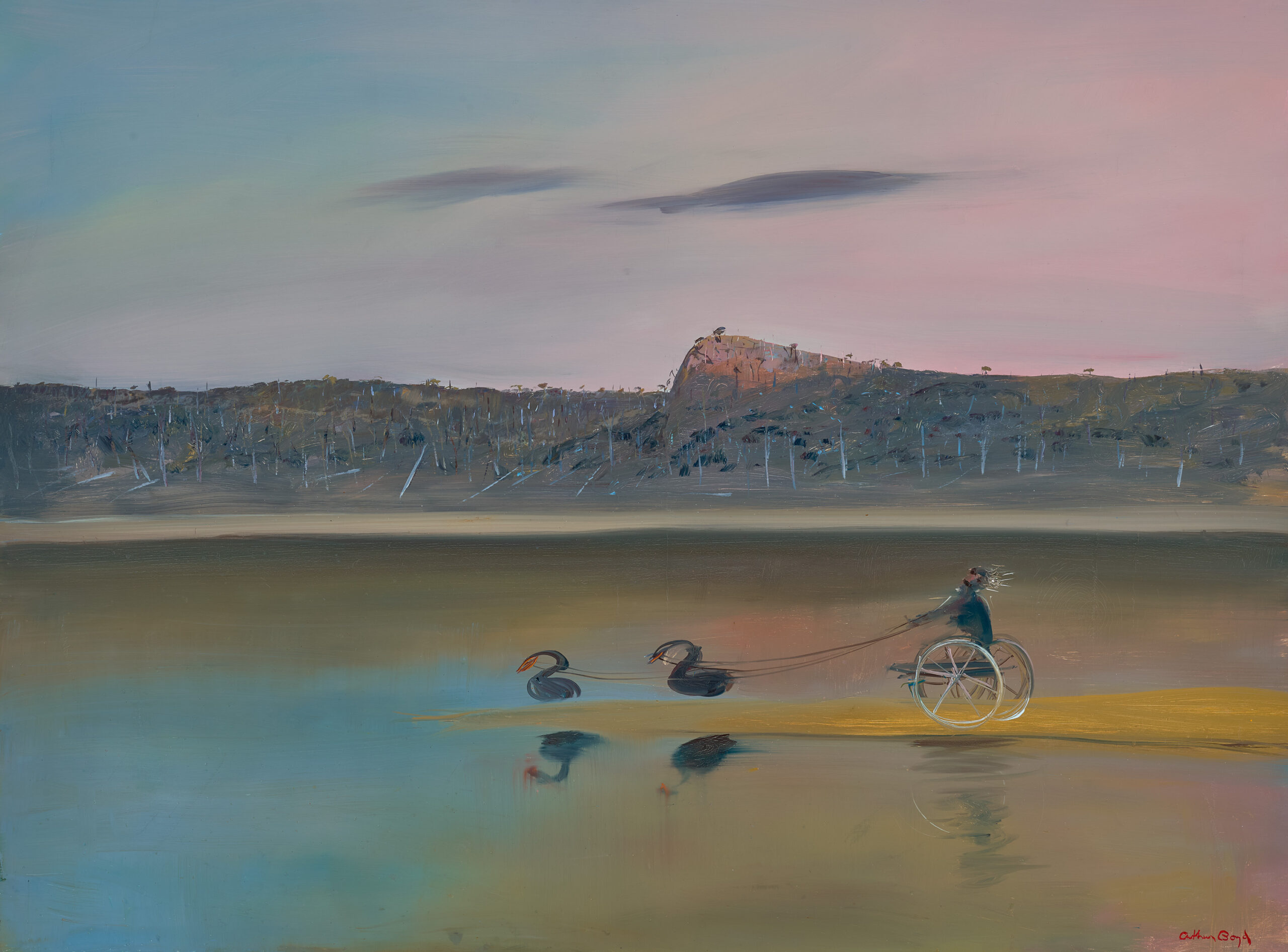 JINKER ON A SANDBANK, SHOALHAVEN