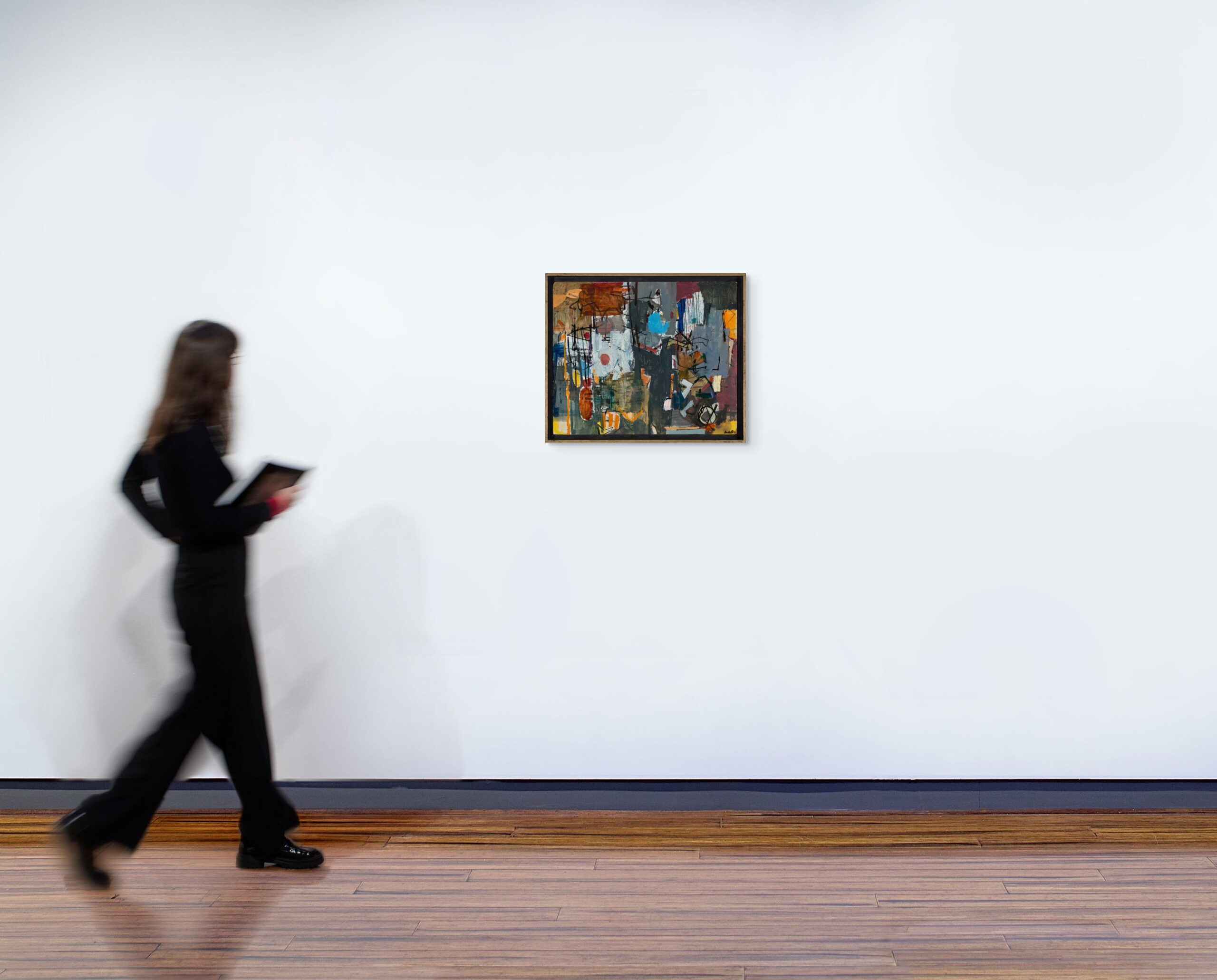 COMPOSITION OF LINE AND COLOUR, 1957 – 58