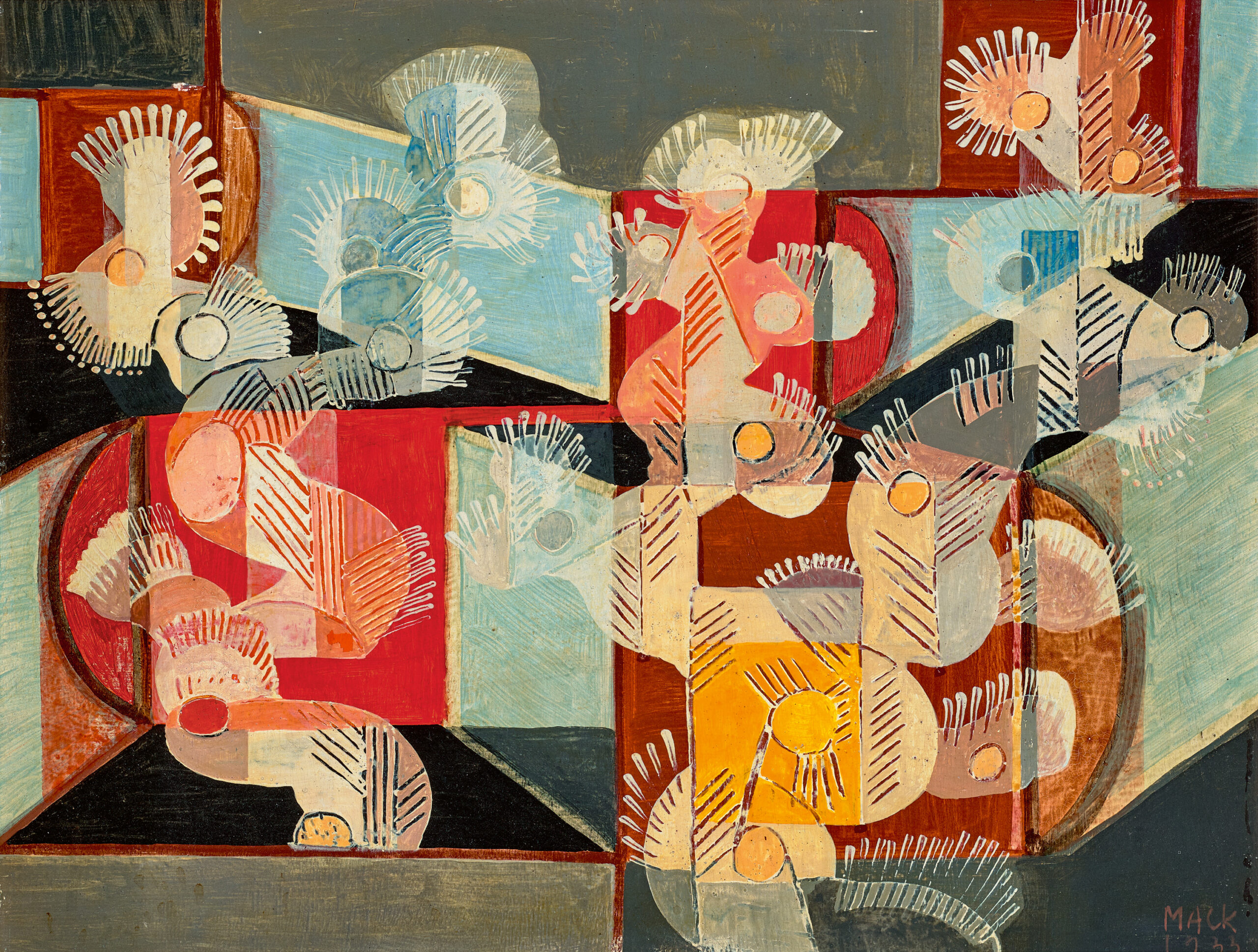 ABSTRACT COMPOSITION WITH PLANT FORMS