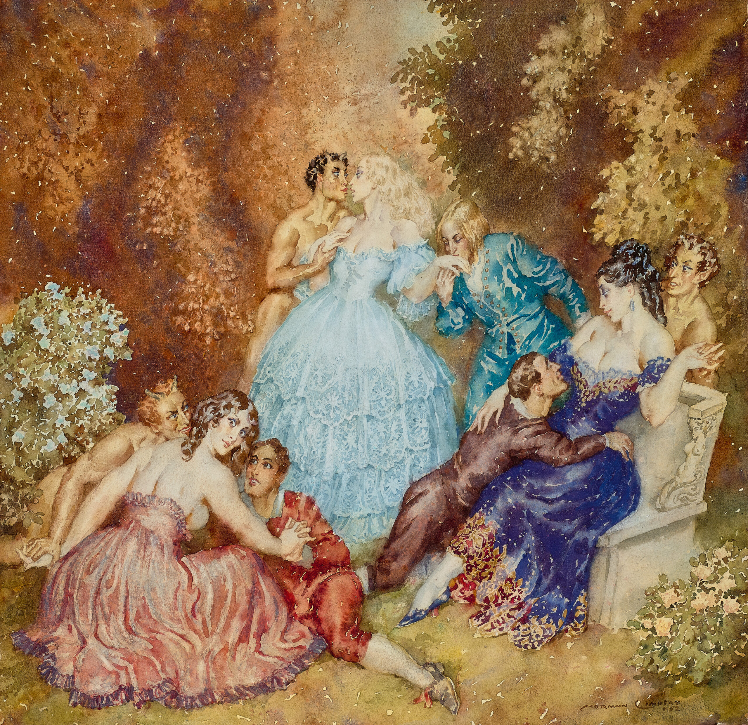 FAUN AND LOVERS