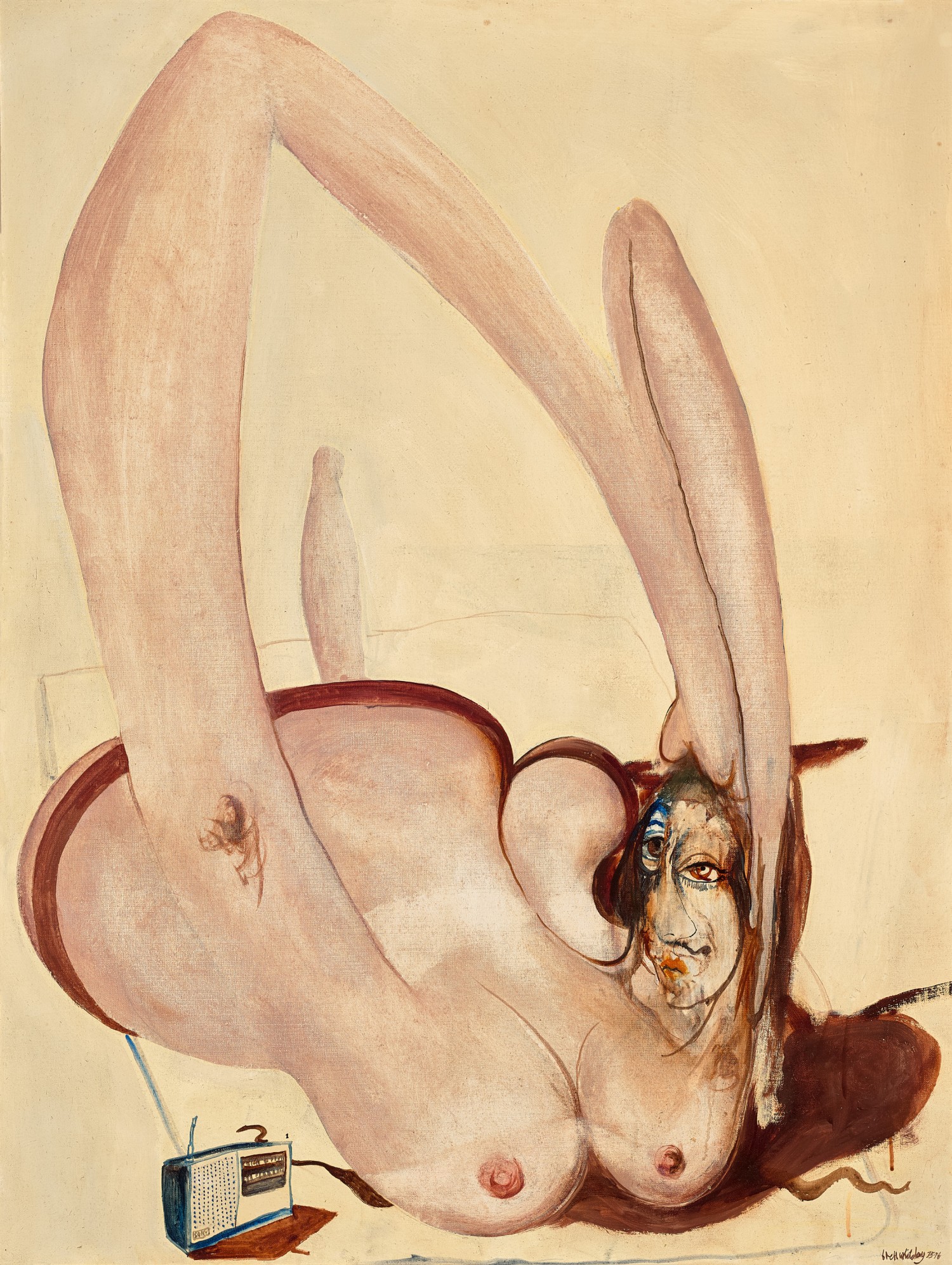 BATHER ON THE SAND, 1975 – 76