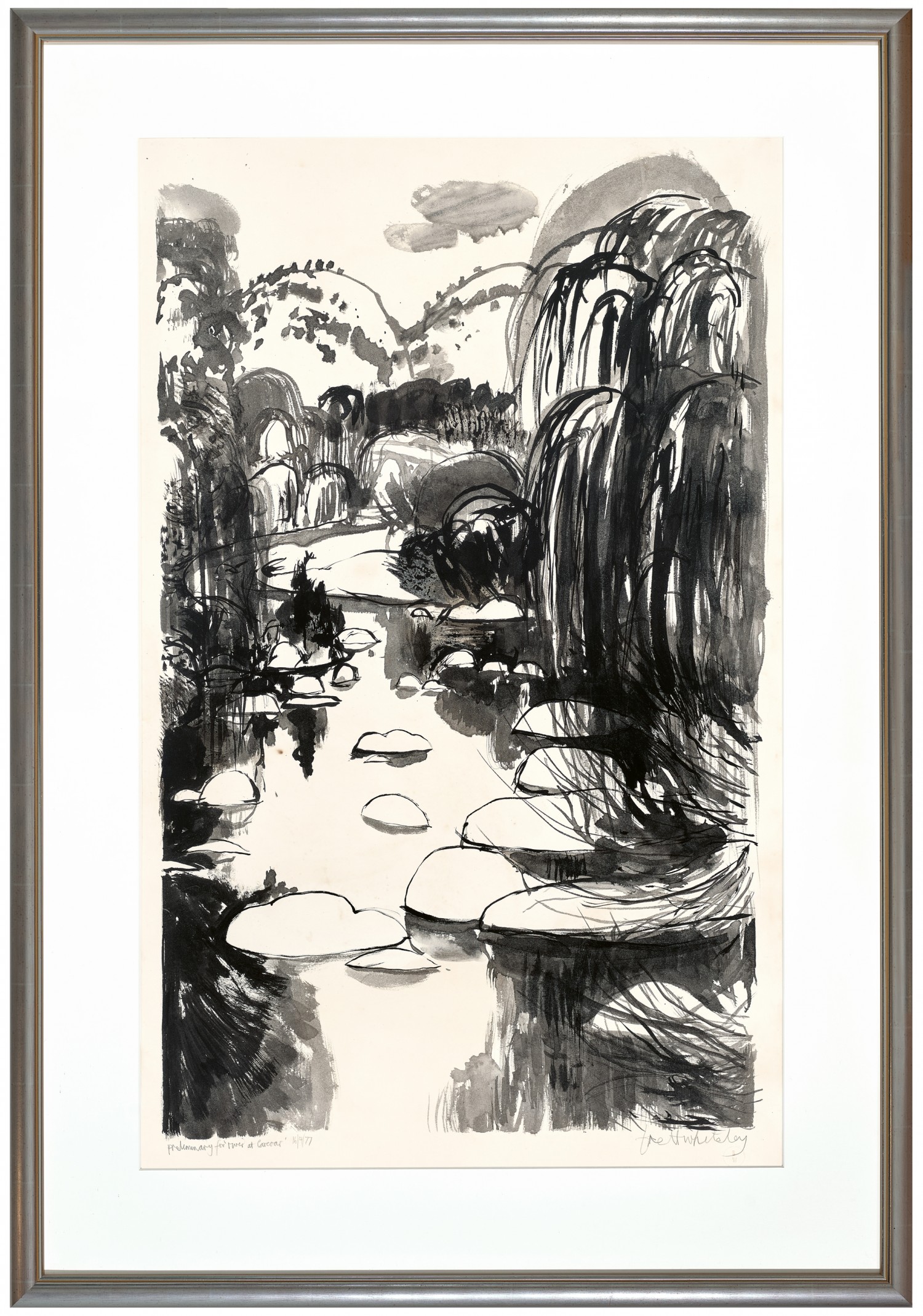 PRELIMINARY FOR ‘RIVER AT CARCOAR’