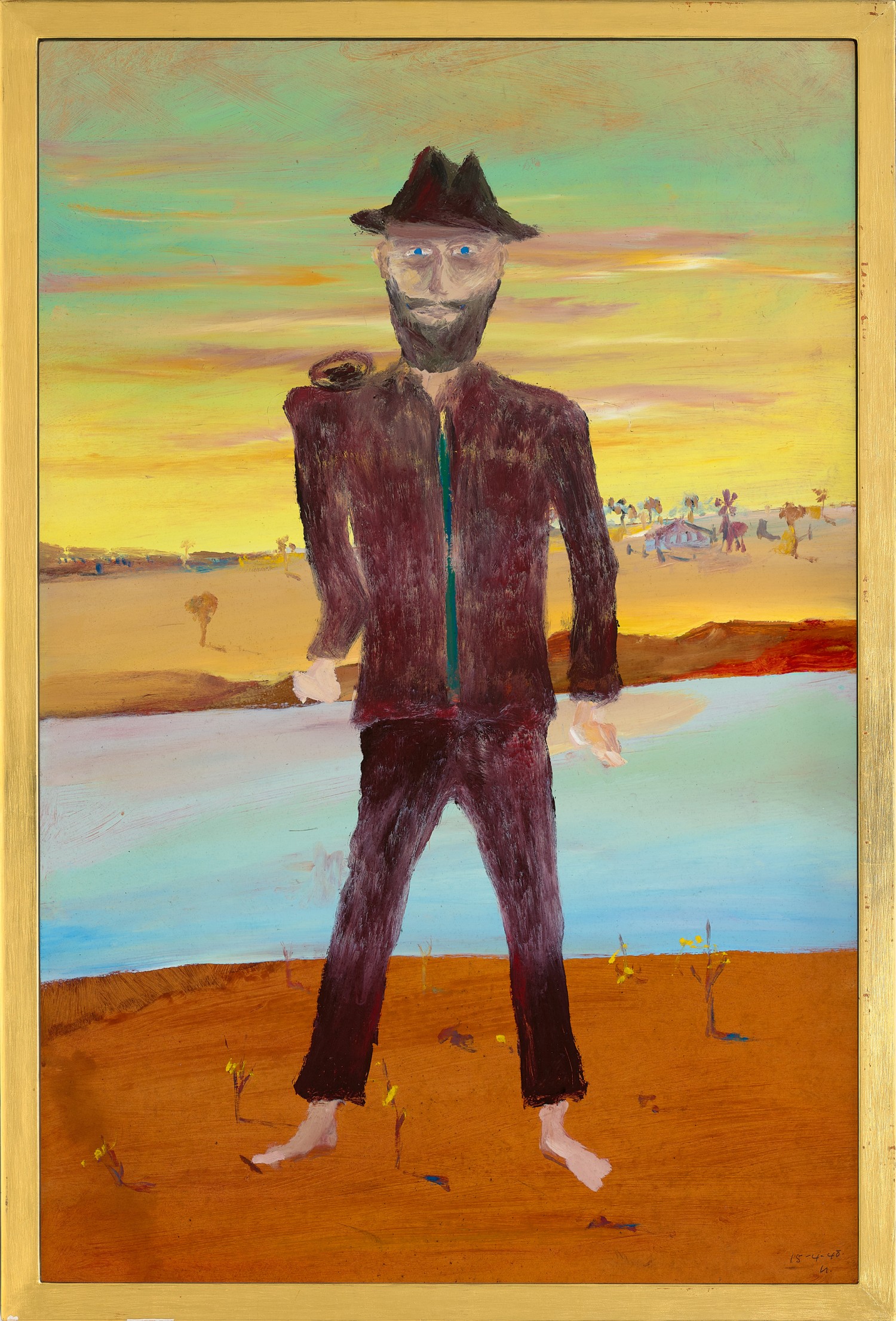 STURT ON THE RIVER BANK