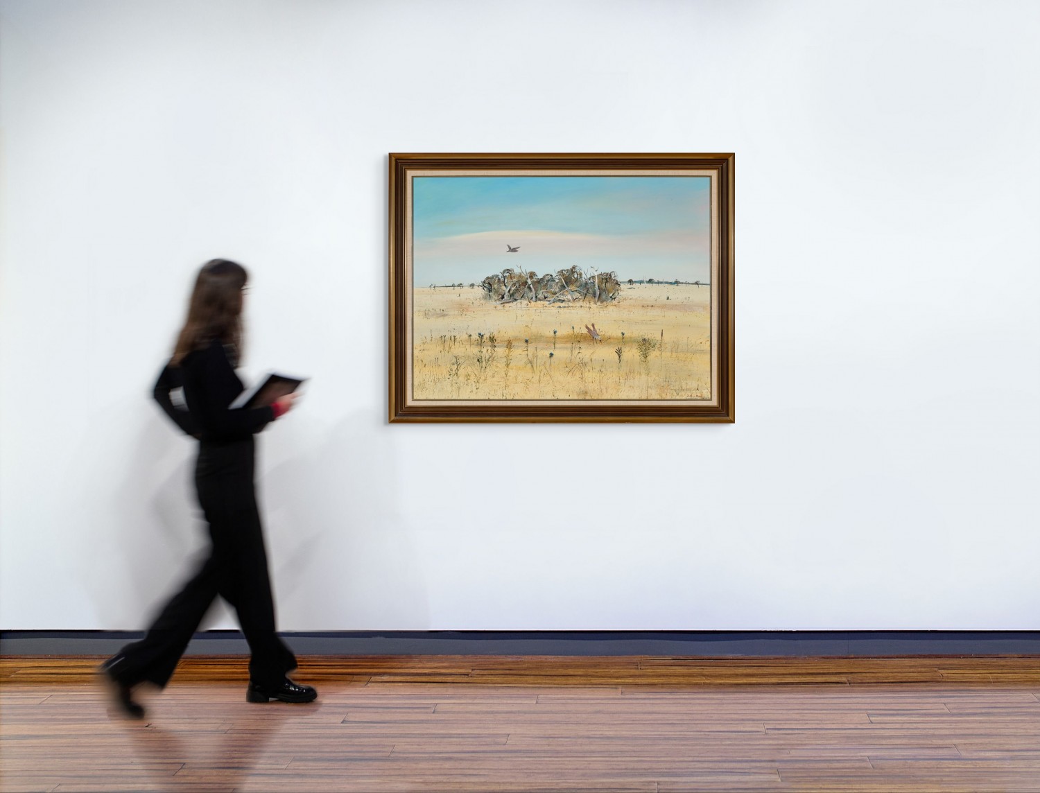 WIMMERA LANDSCAPE WITH THICKET
