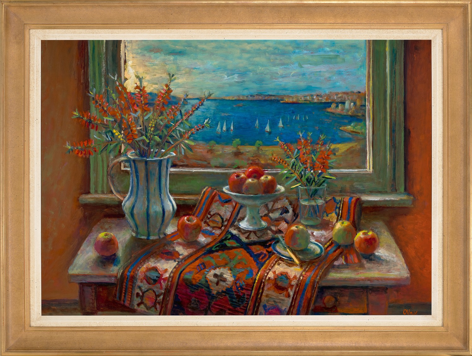 HARBOUR VIEW, BOTTLEBRUSH AND KELIM