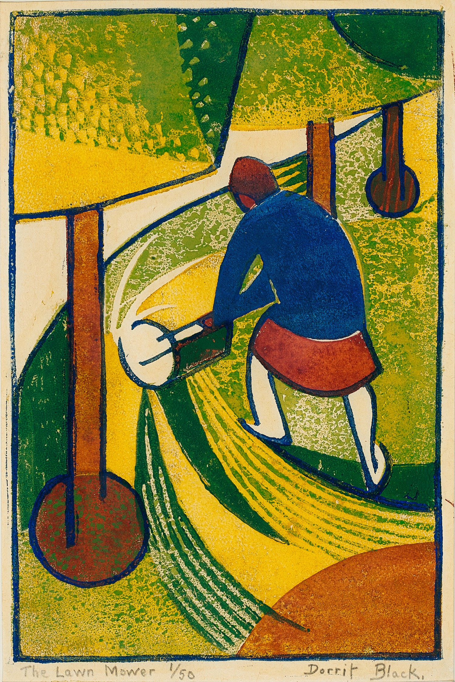 THE LAWN MOWER