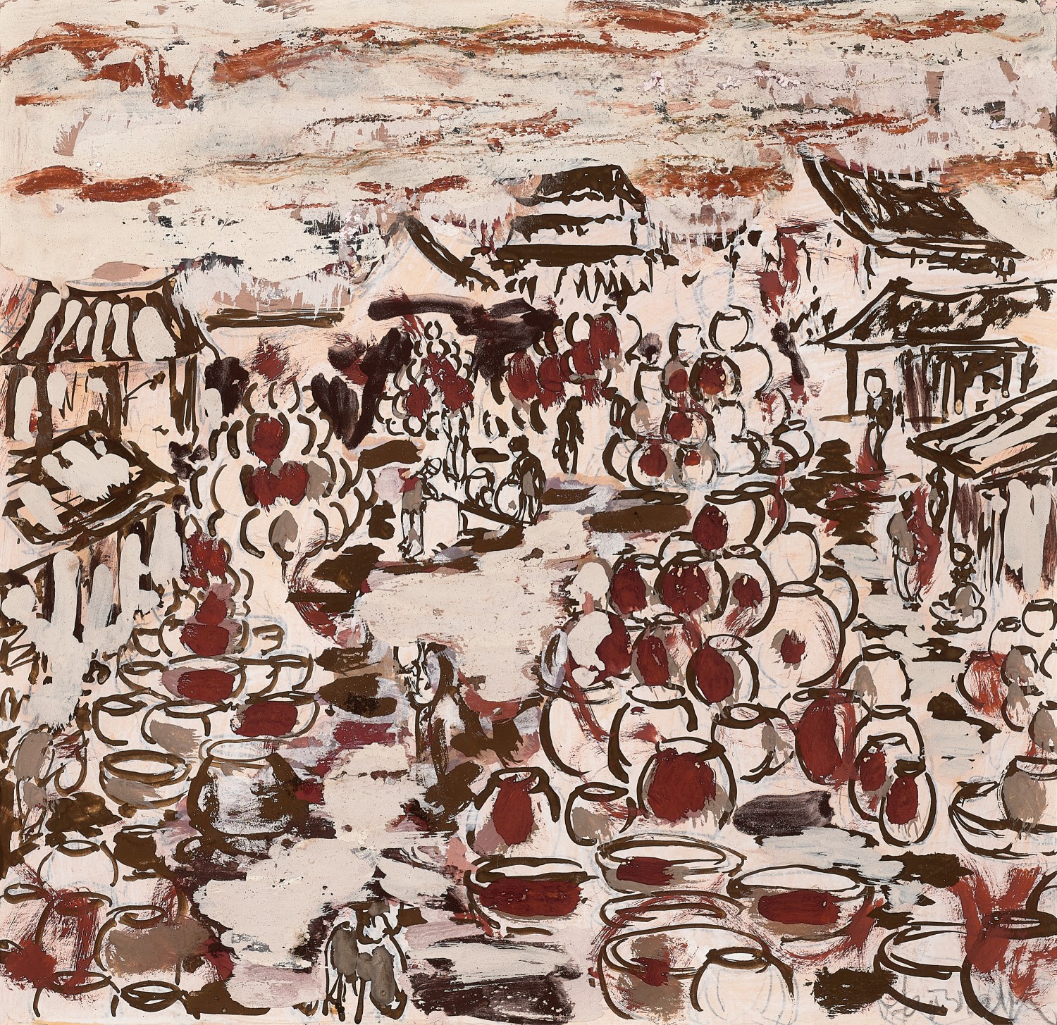 MARKET SCENE, PEKING