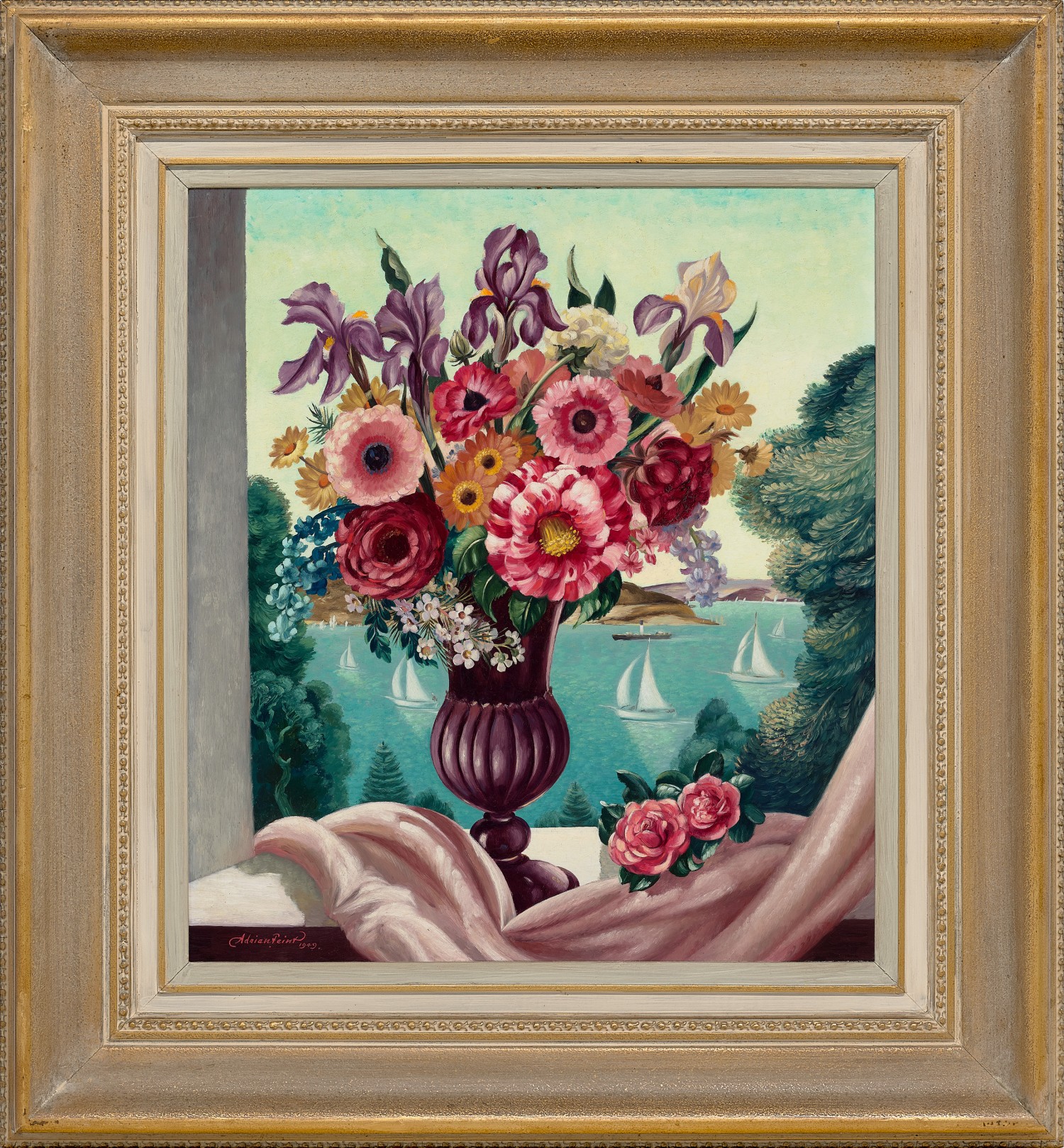 STILL LIFE AND HARBOUR