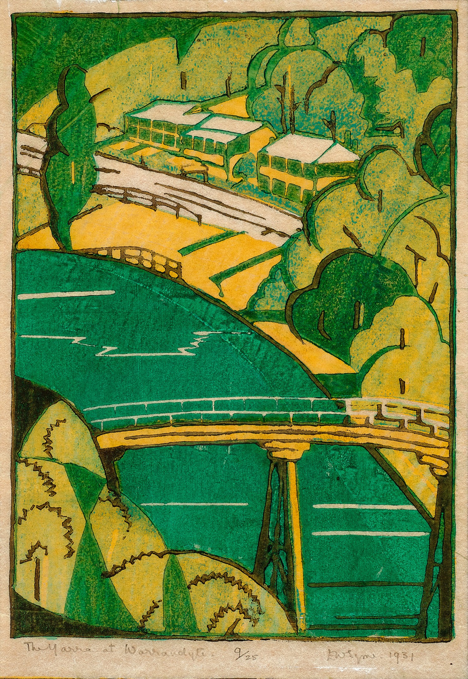 THE YARRA AT WARRANDYTE