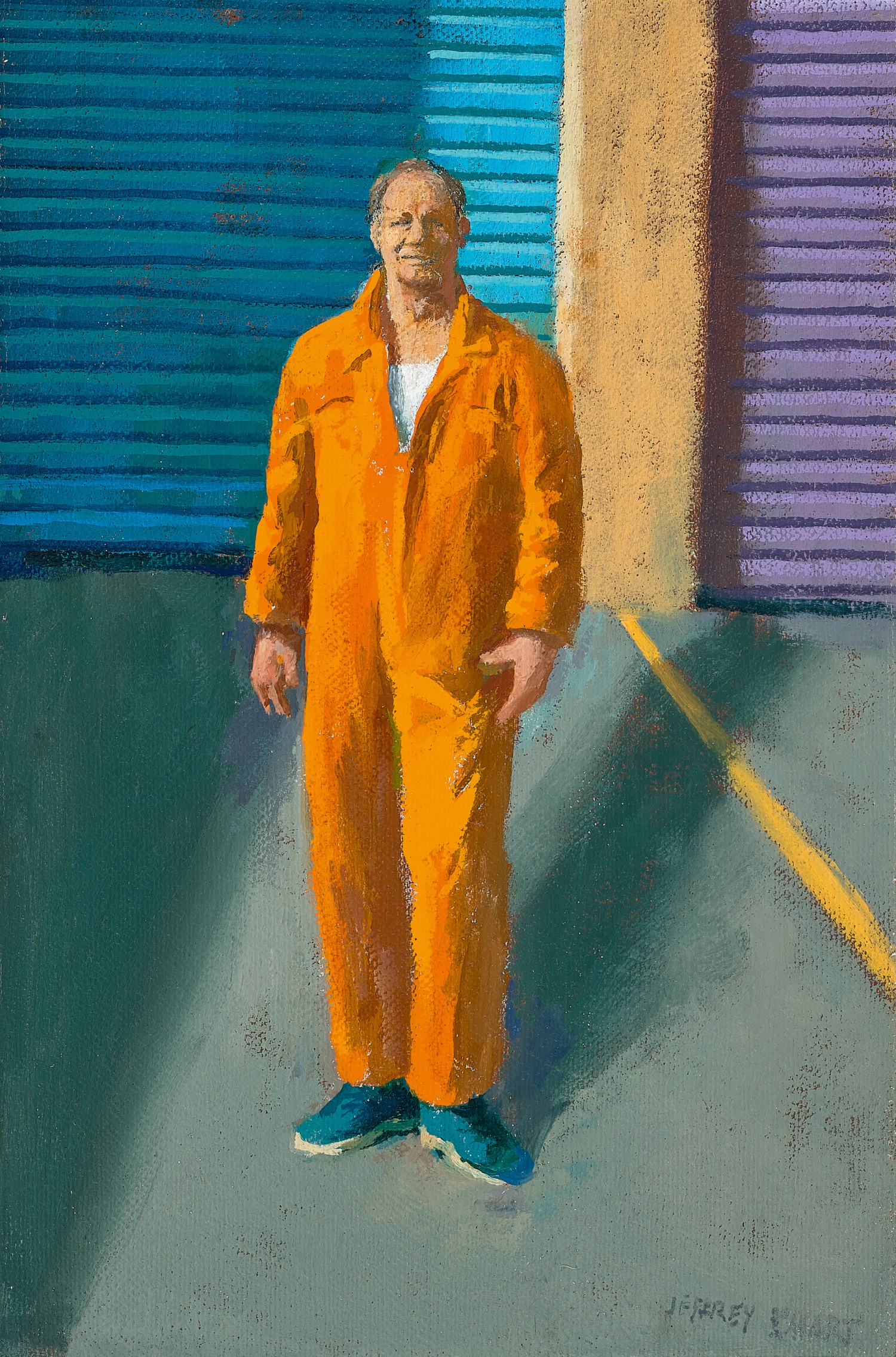 Third study for Portrait of Bruce Beresford