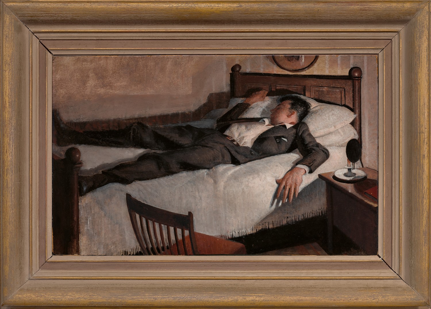 Young man sleeping