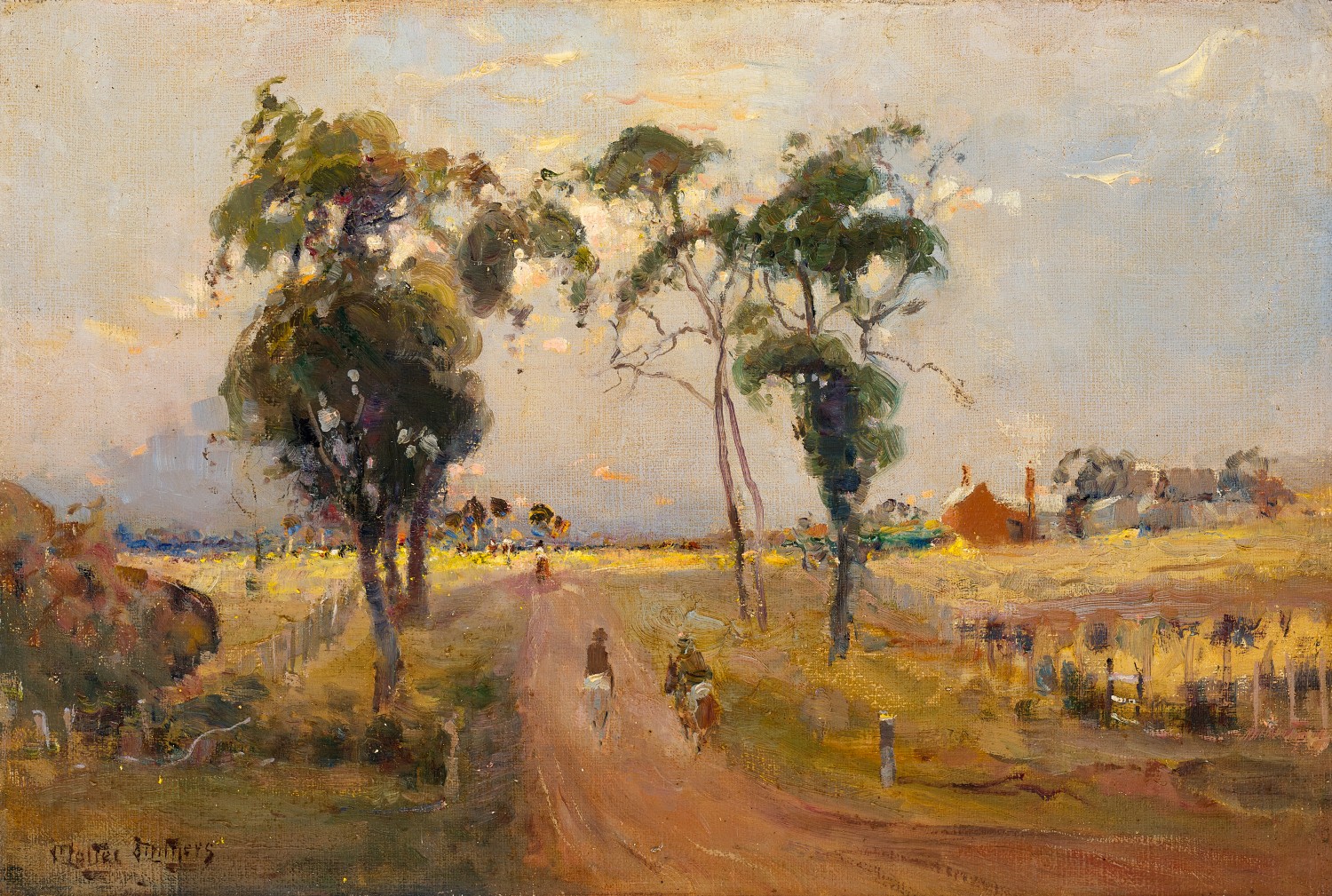 The morning ride