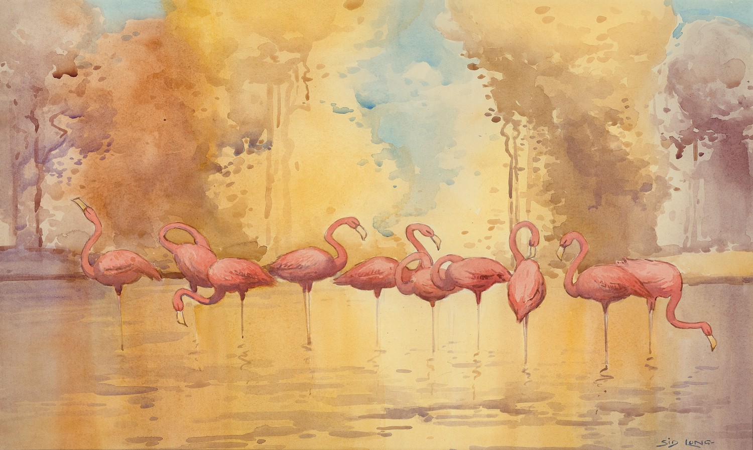 PINK FLAMINGOS