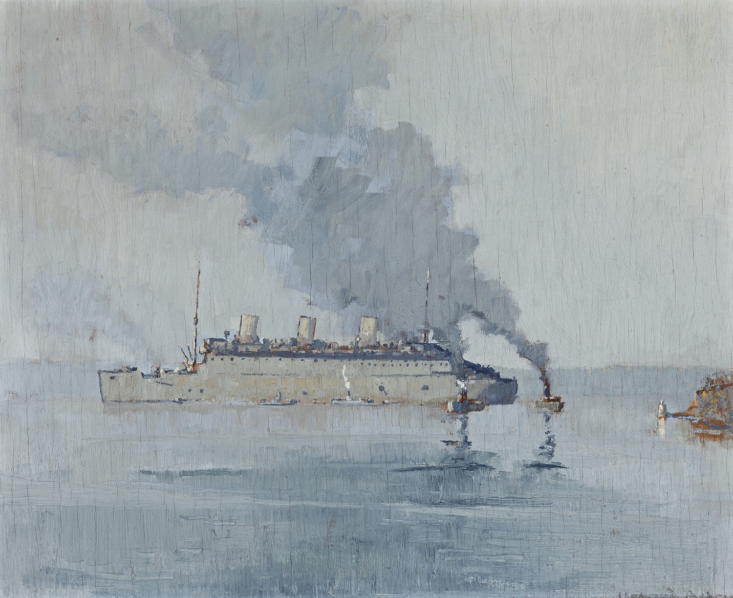THE GREY GHOST (RMS QUEEN MARY), SYDNEY HARBOUR, c.1940 – 43