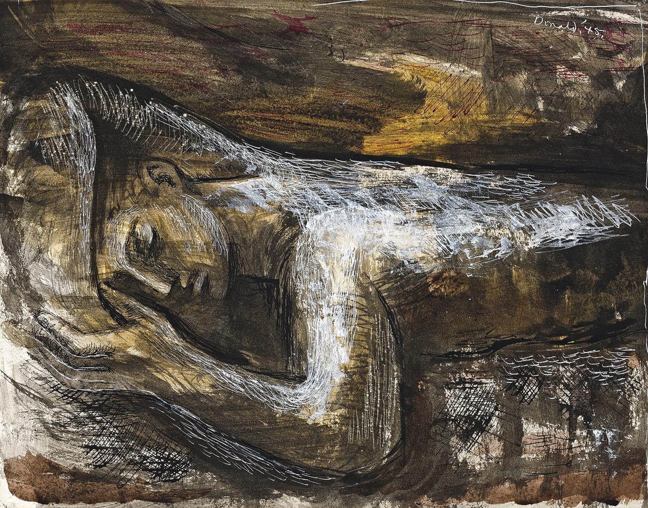 RESTING FIGURE, BORNEO