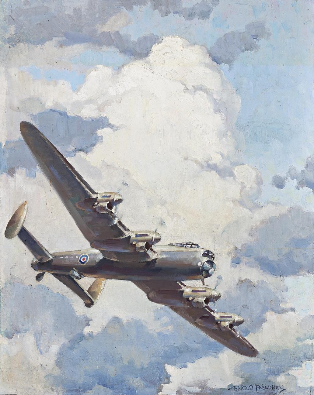 LANCASTER IN FLIGHT