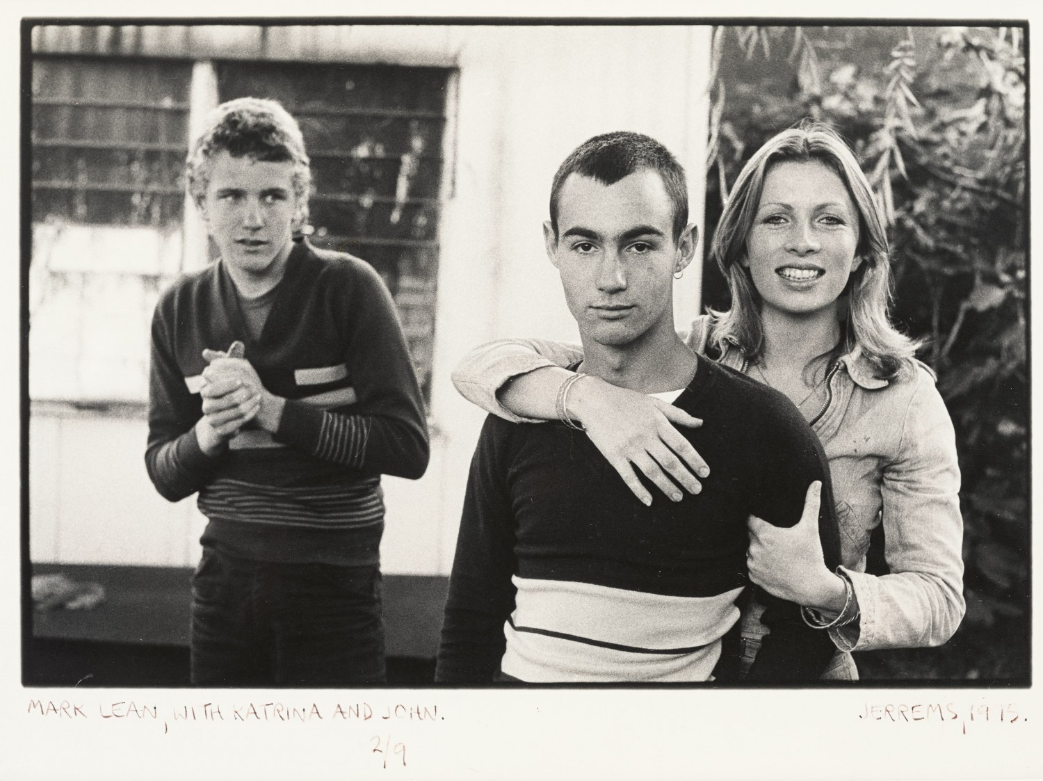 MARK LEAN, WITH KATRINA AND JOHN, 1975 (also known as WAITING)