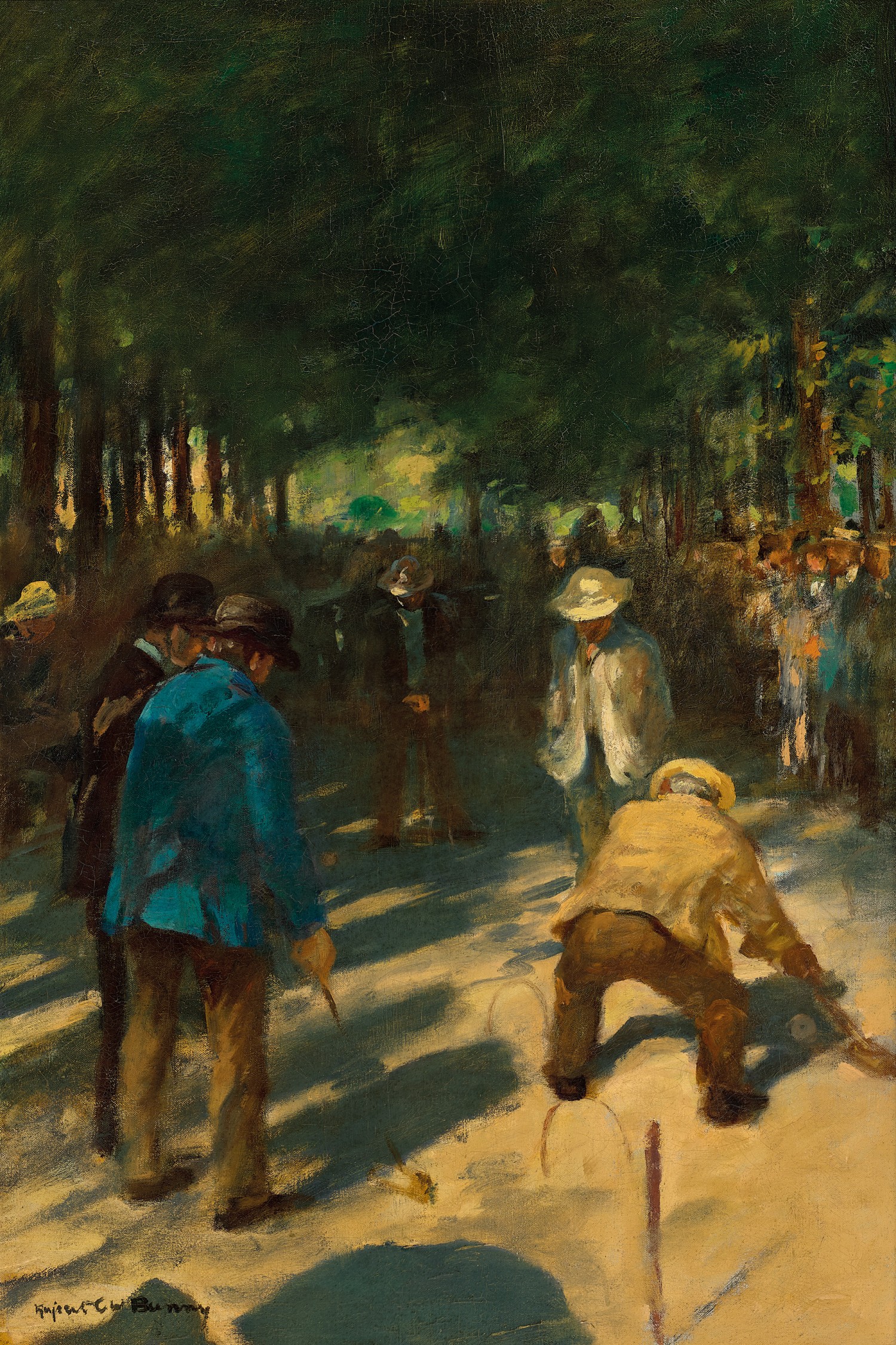 JOUEURS DE CROQUET (LUXEMBOURG)