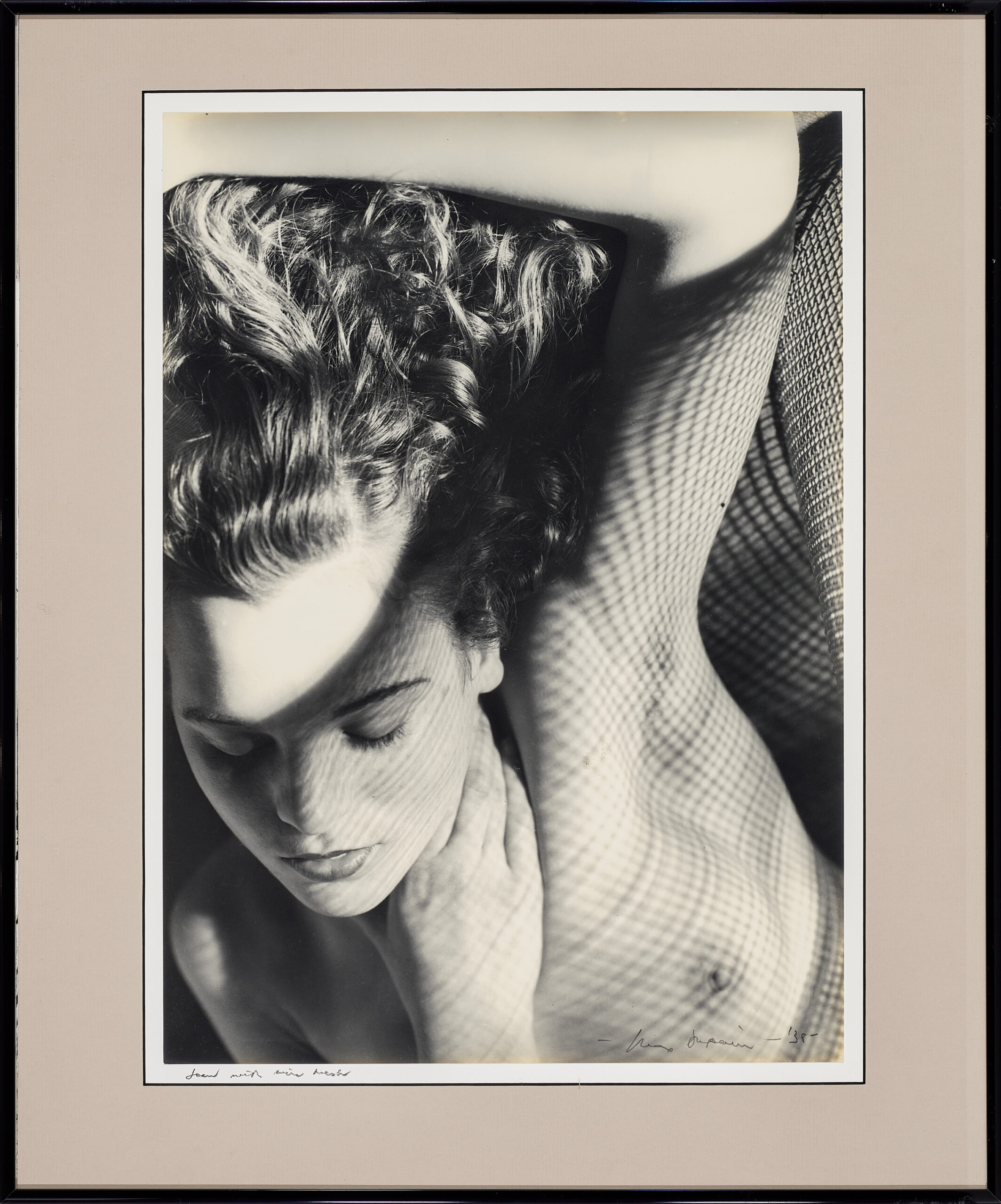 Jean with wire mesh