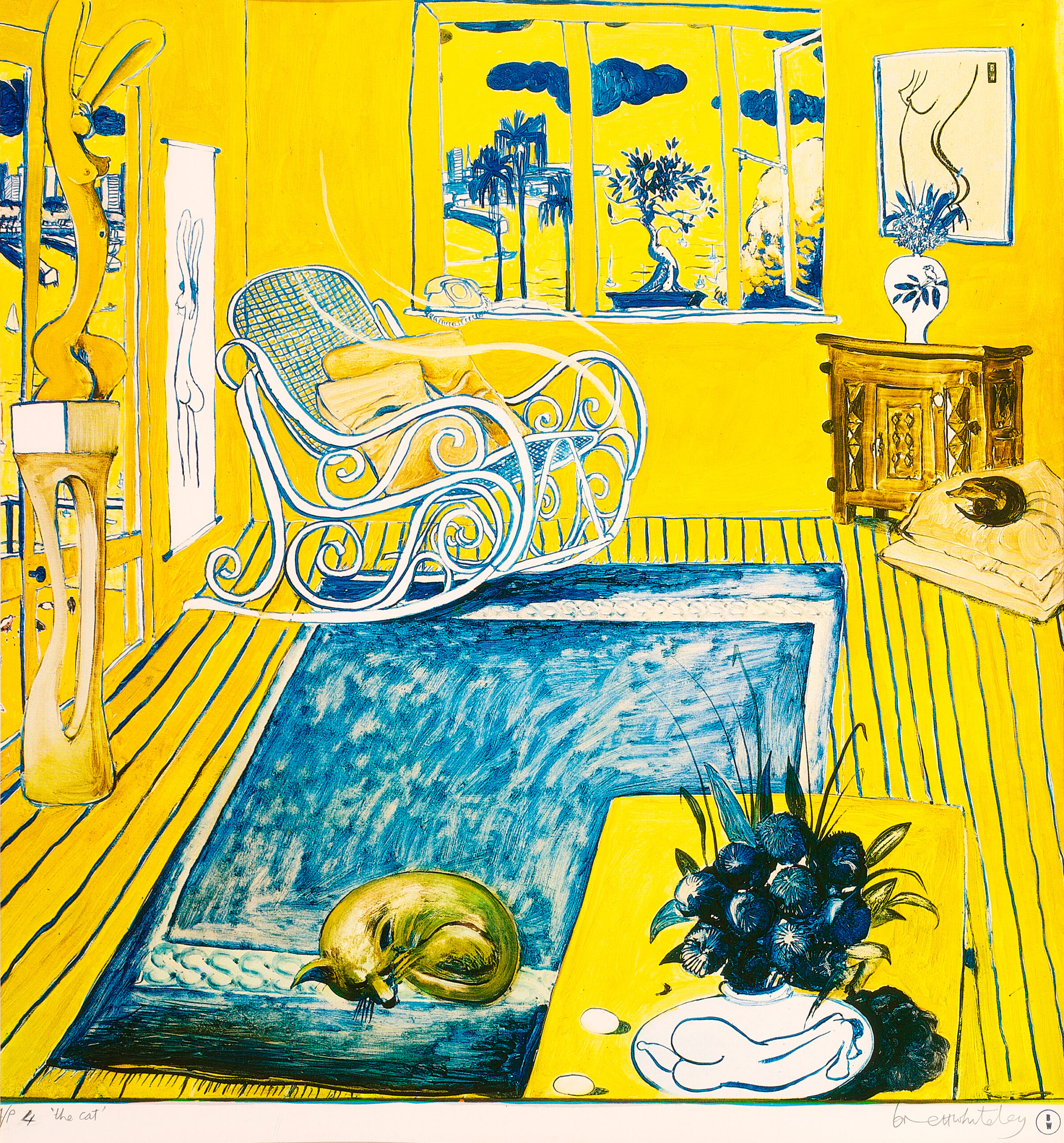 The cat