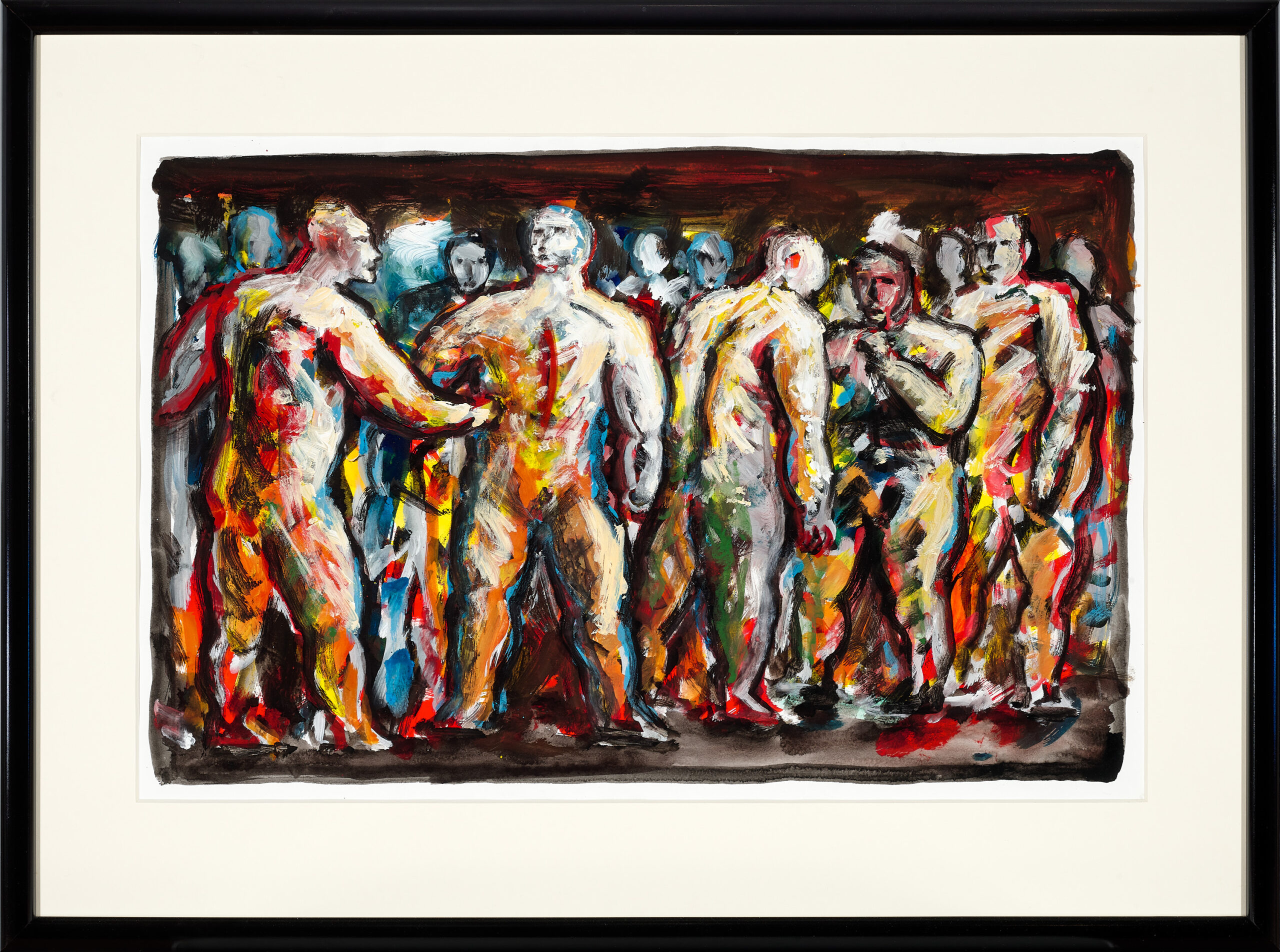 Untitled (Figures in landscape)