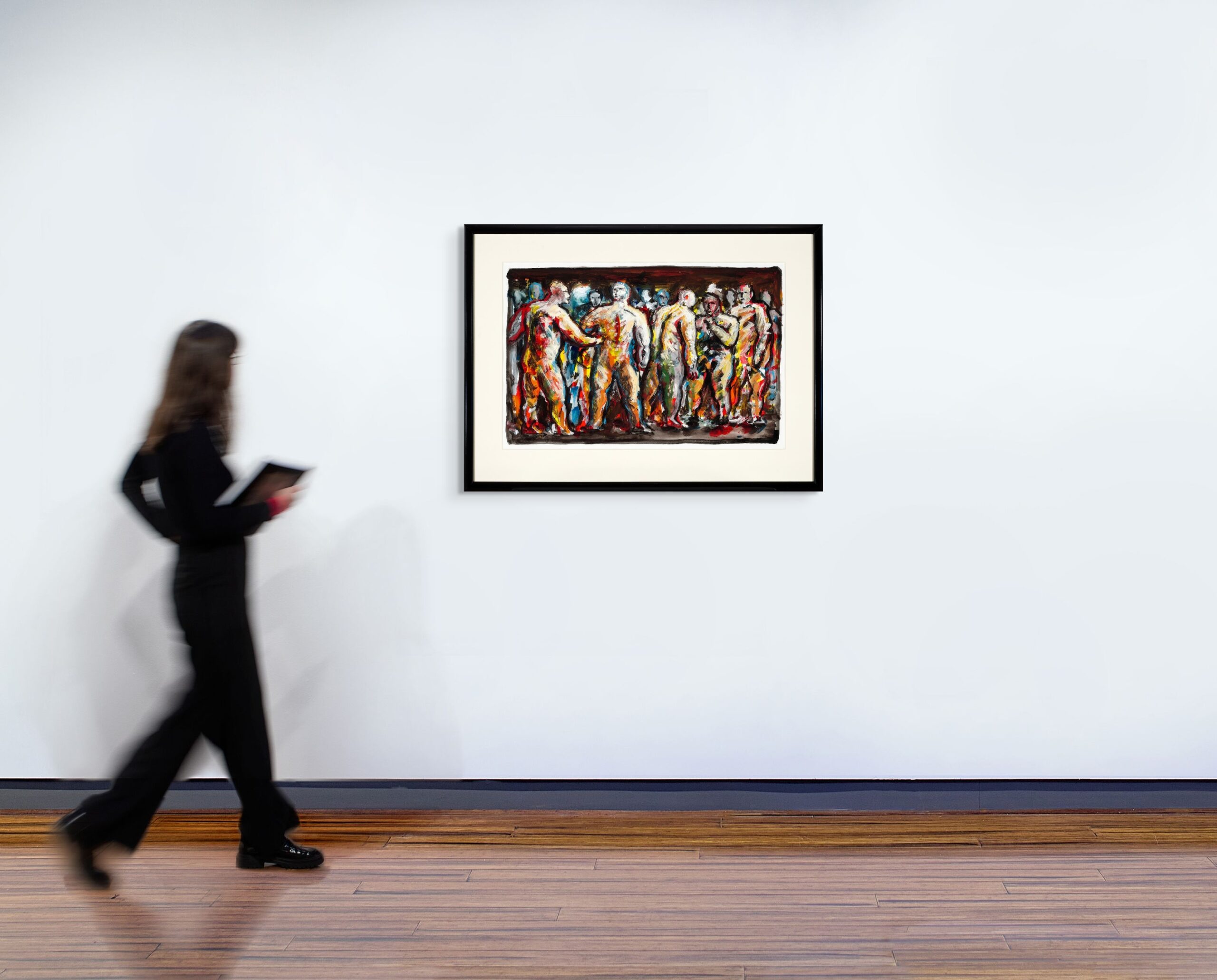 Untitled (Figures in landscape)