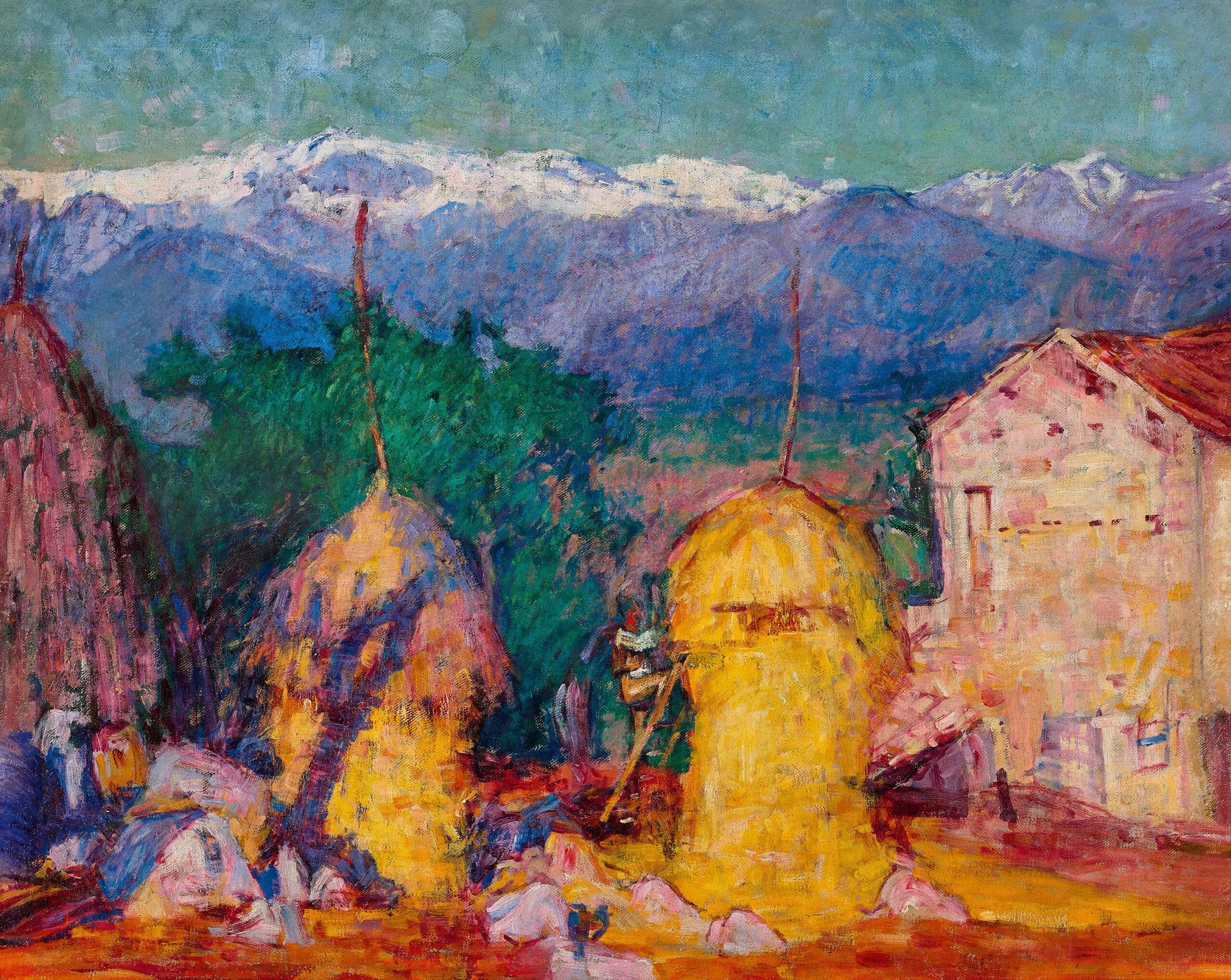 Meules de Blé à Monte Cassino