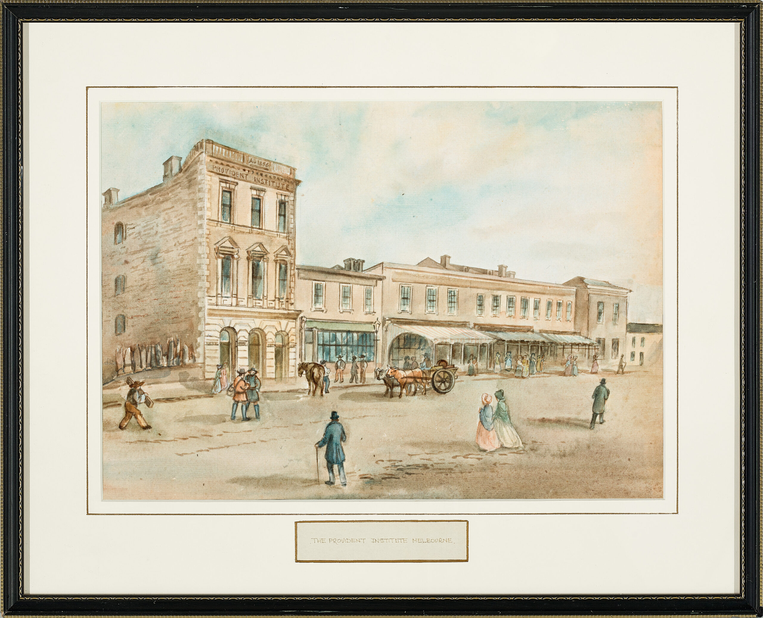 Malop Street, Geelong and The Provident Institute, Melbourne