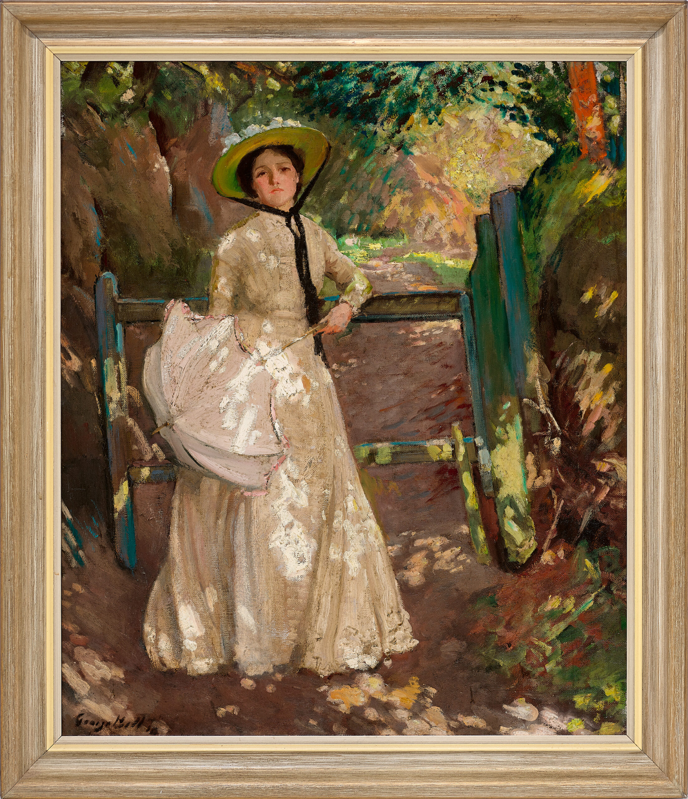 In the shade