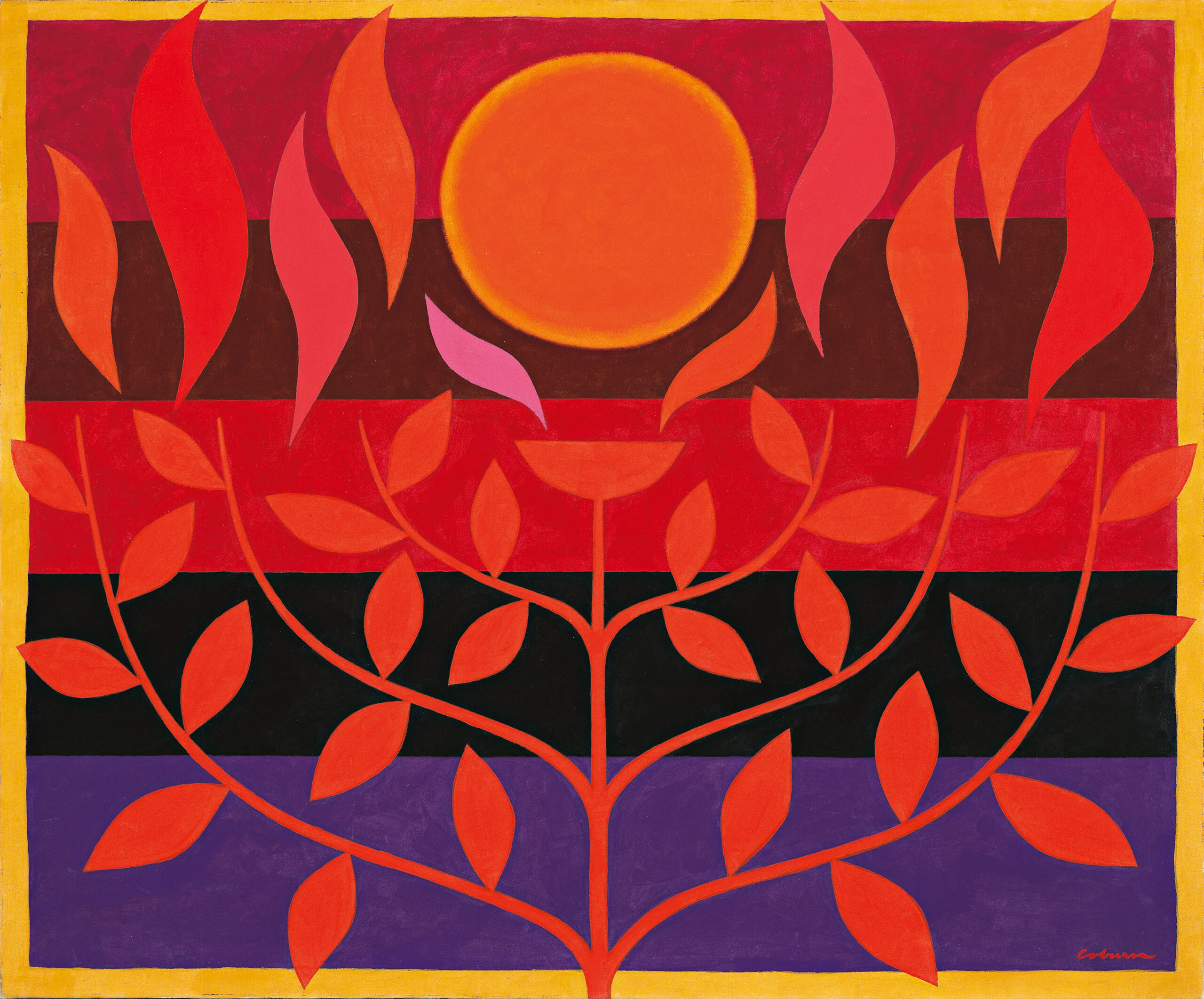 Tree of life (maquette for tapestry)