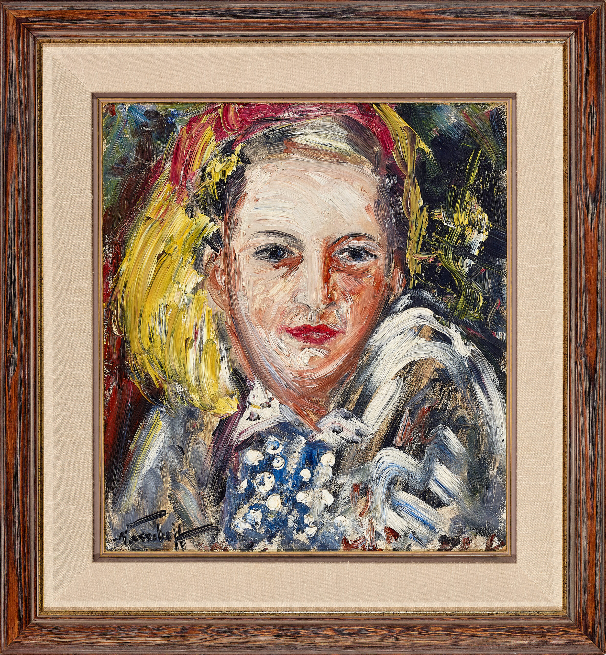 Portrait of wife (Helen McDonald)