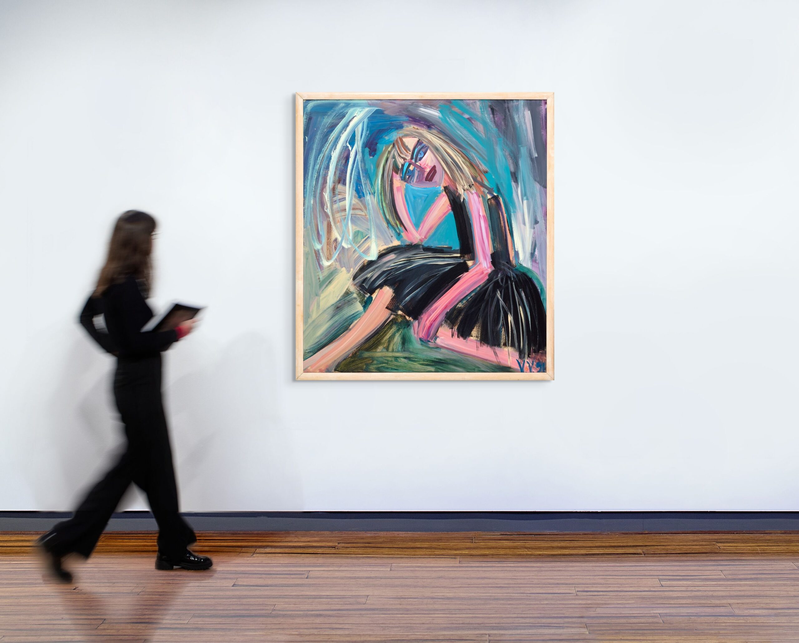Woman sitting
