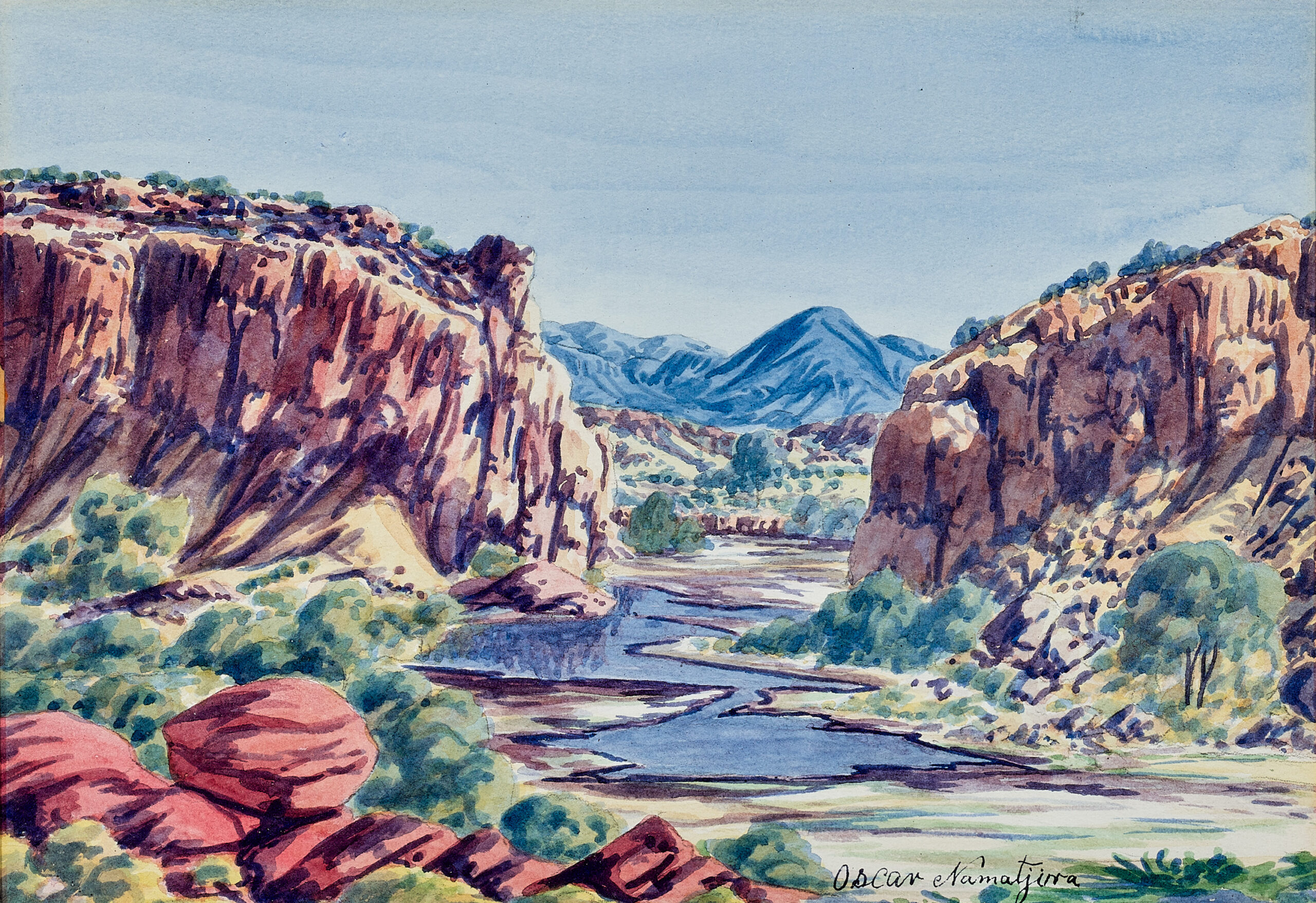 The Ampitheatre Gorge, Western MacDonnell Ranges
